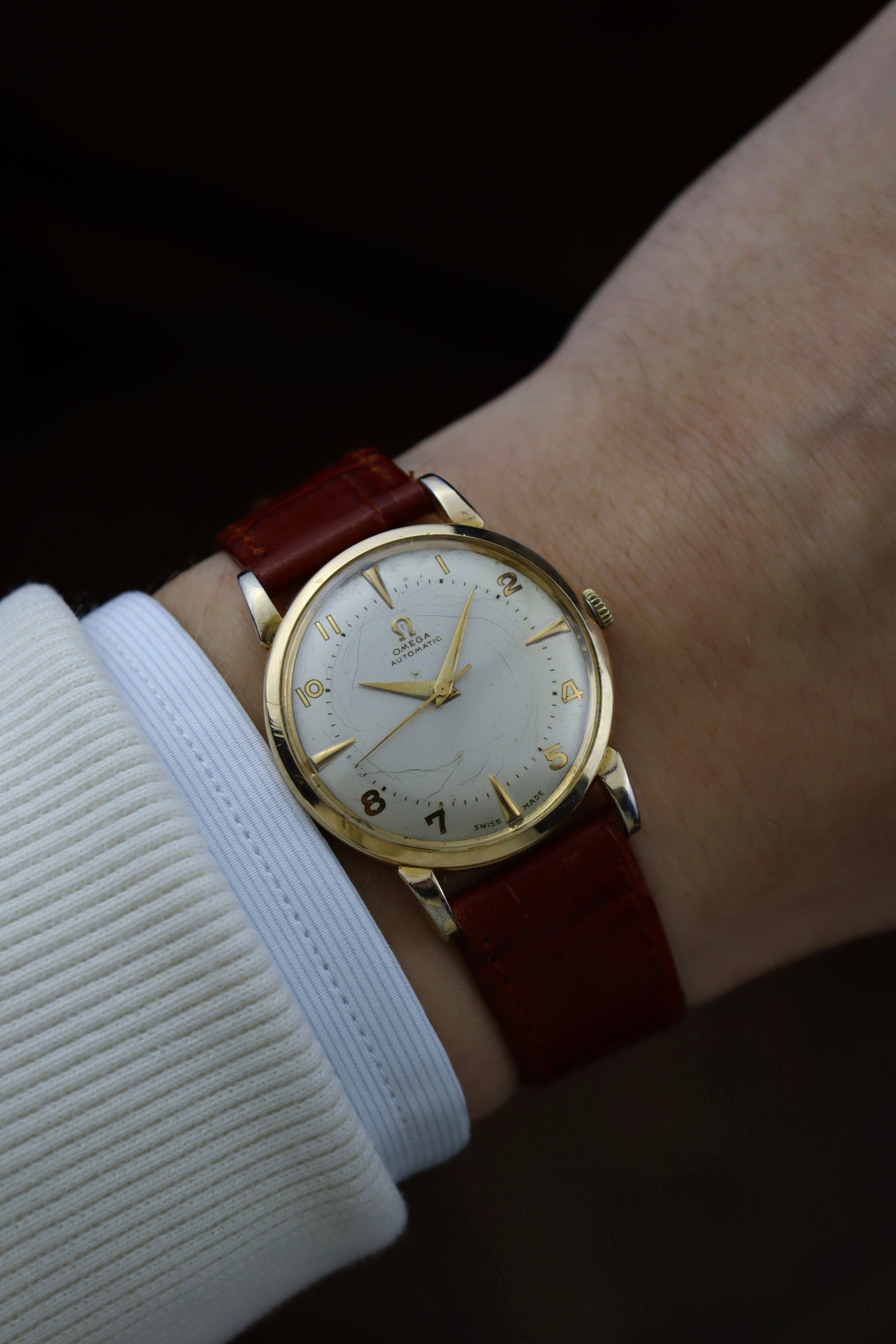 1950 Omega Automatic Bumper 2445 cal. 351