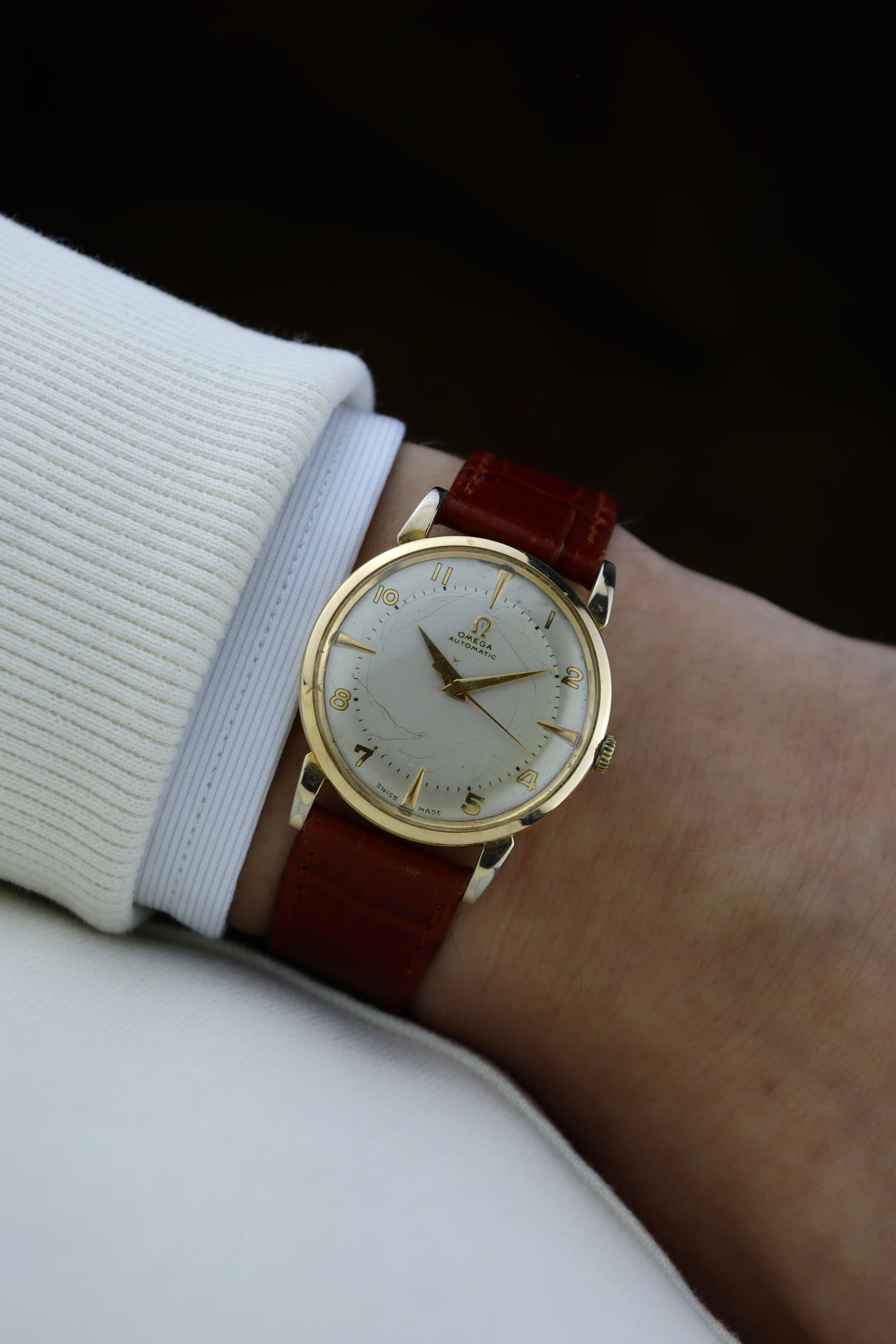 1950 Omega Automatic Bumper 2445 cal. 351