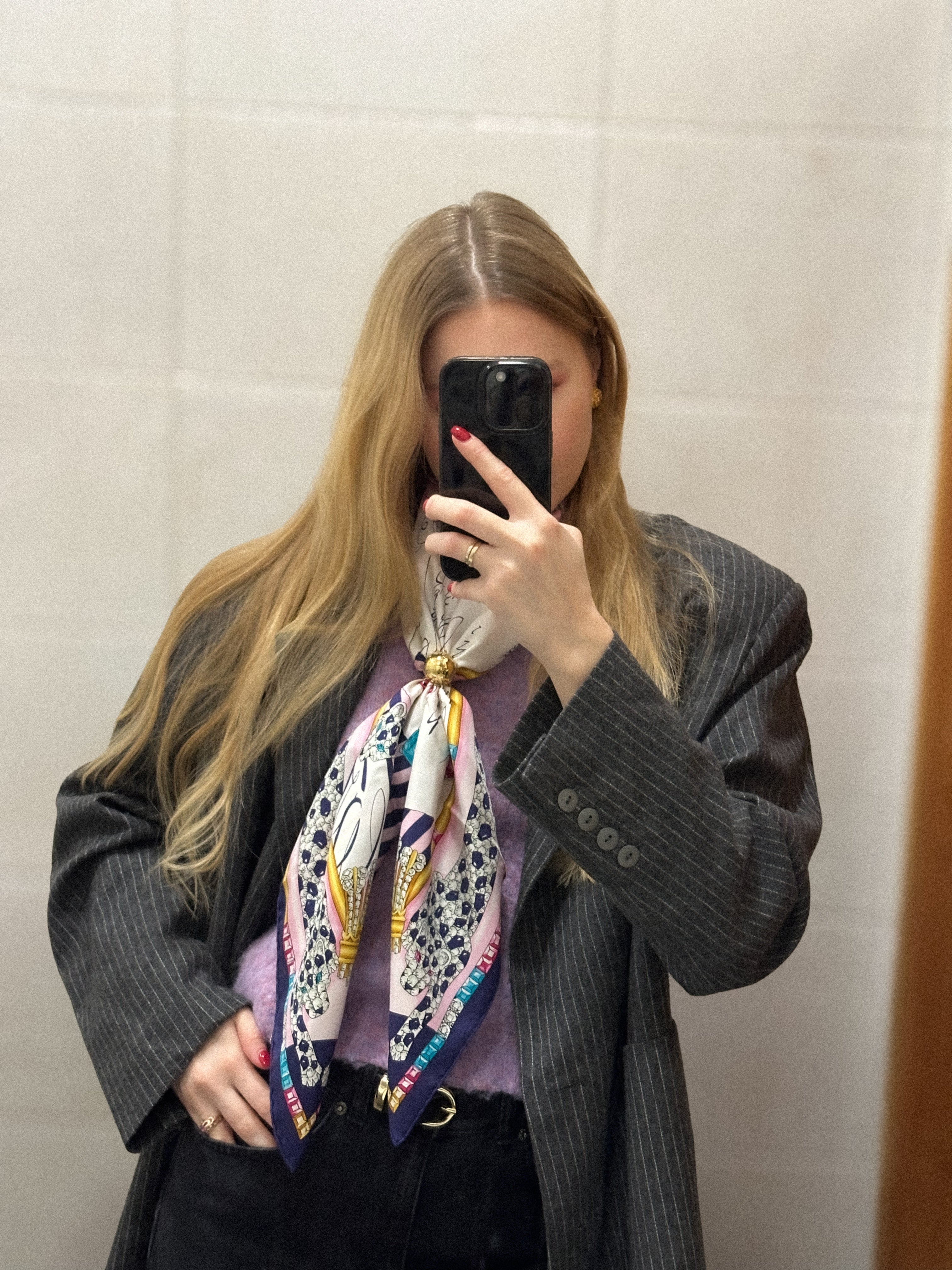 Céline – pierścień do apaszki vintage