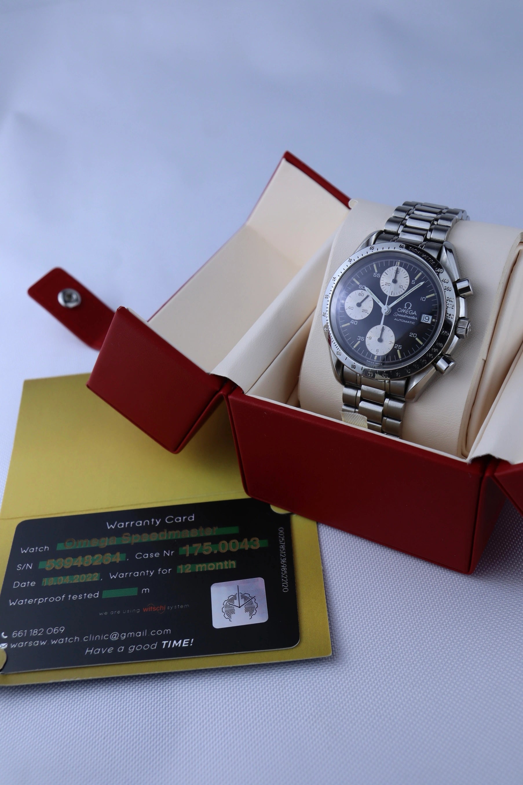 1991 Omega Speedmaster Reverse Panda 175.0043 cal. 1152
