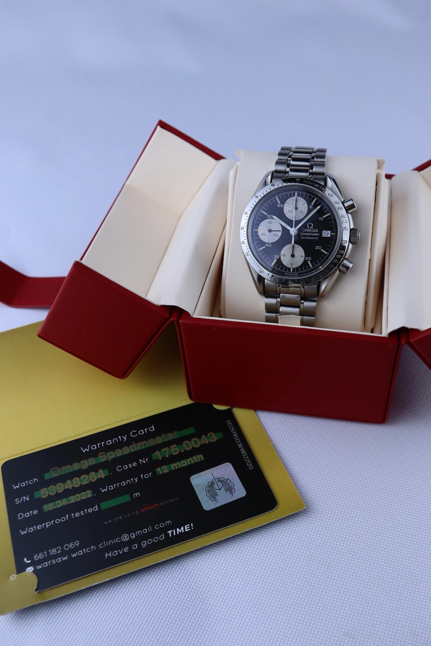 1991 Omega Speedmaster Reverse Panda 175.0043 cal. 1152