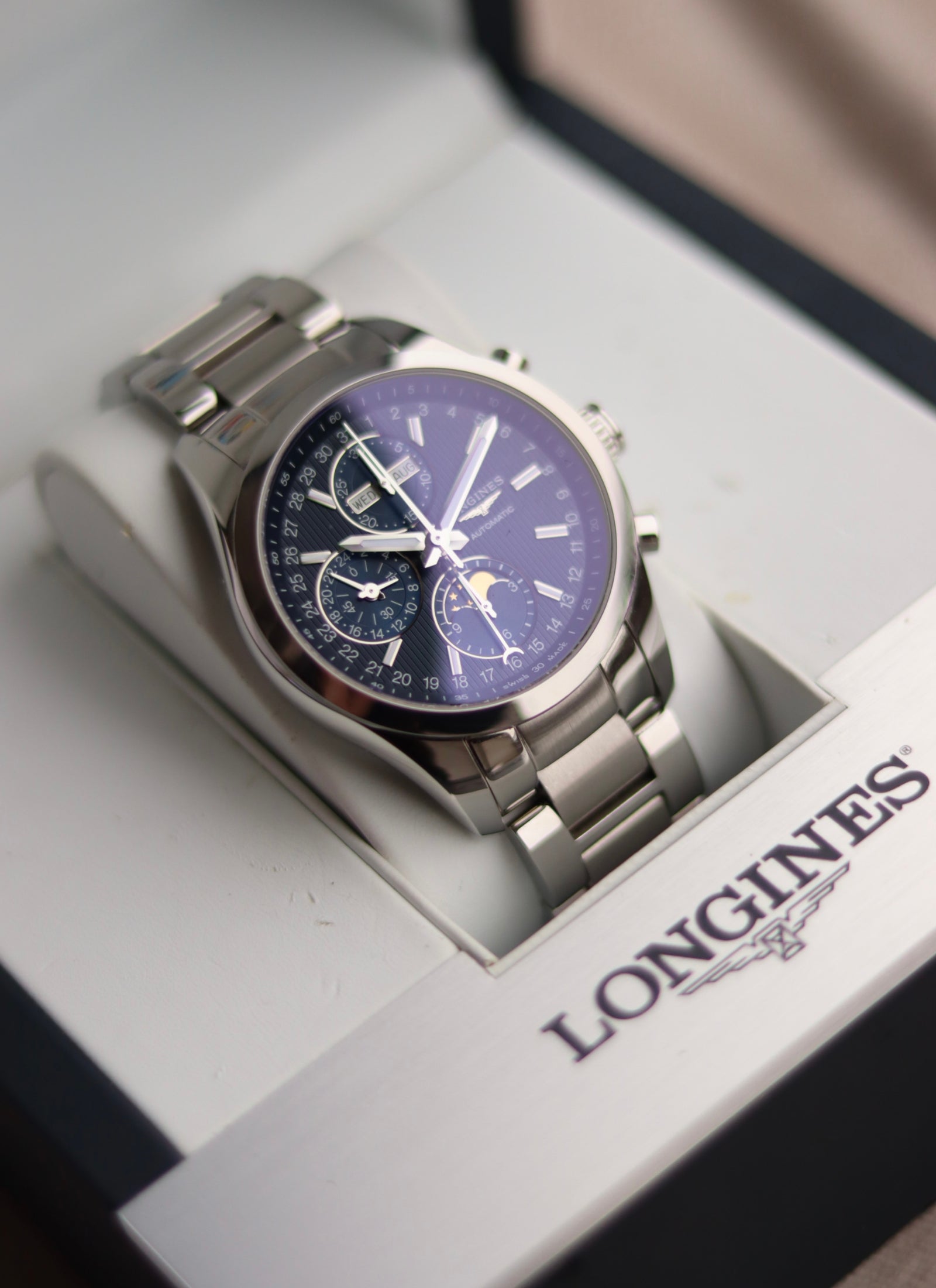 Longines Conquest Chronograph St. Moritz FIS Ski Championship limitedL2.798.4.96.6