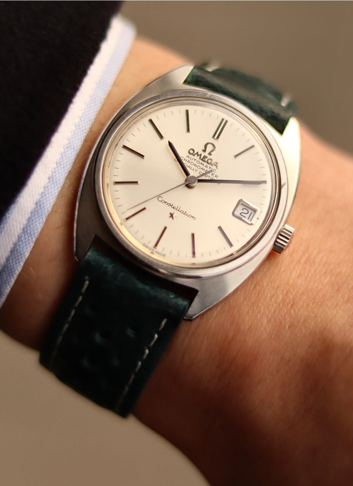 Omega Constellation c-shaped 168.017
