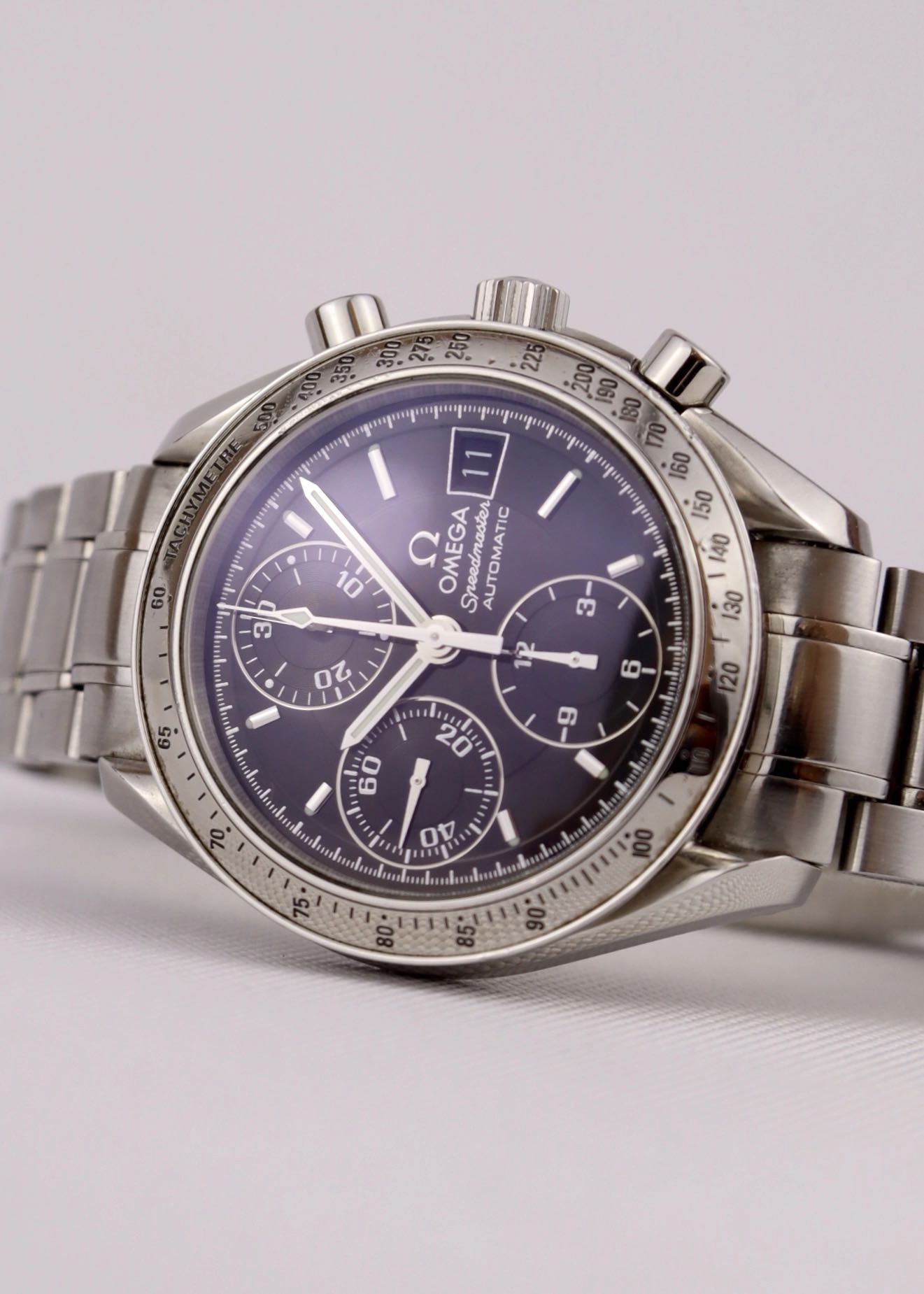 1998 Omega Speedmaster Date/Reduced 3513.50 Cal. 1152