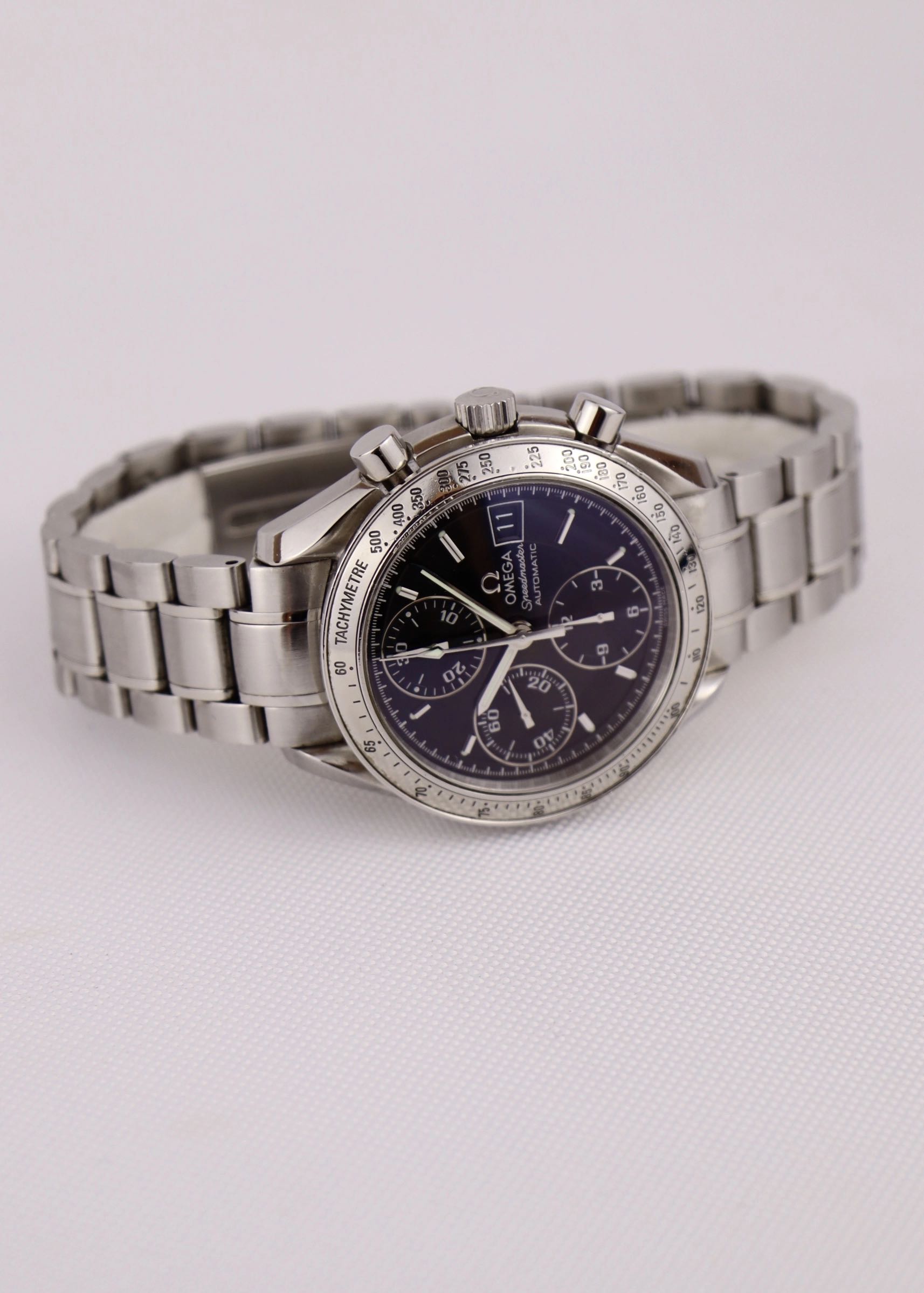 1998 Omega Speedmaster Date/Reduced 3513.50 Cal. 1152