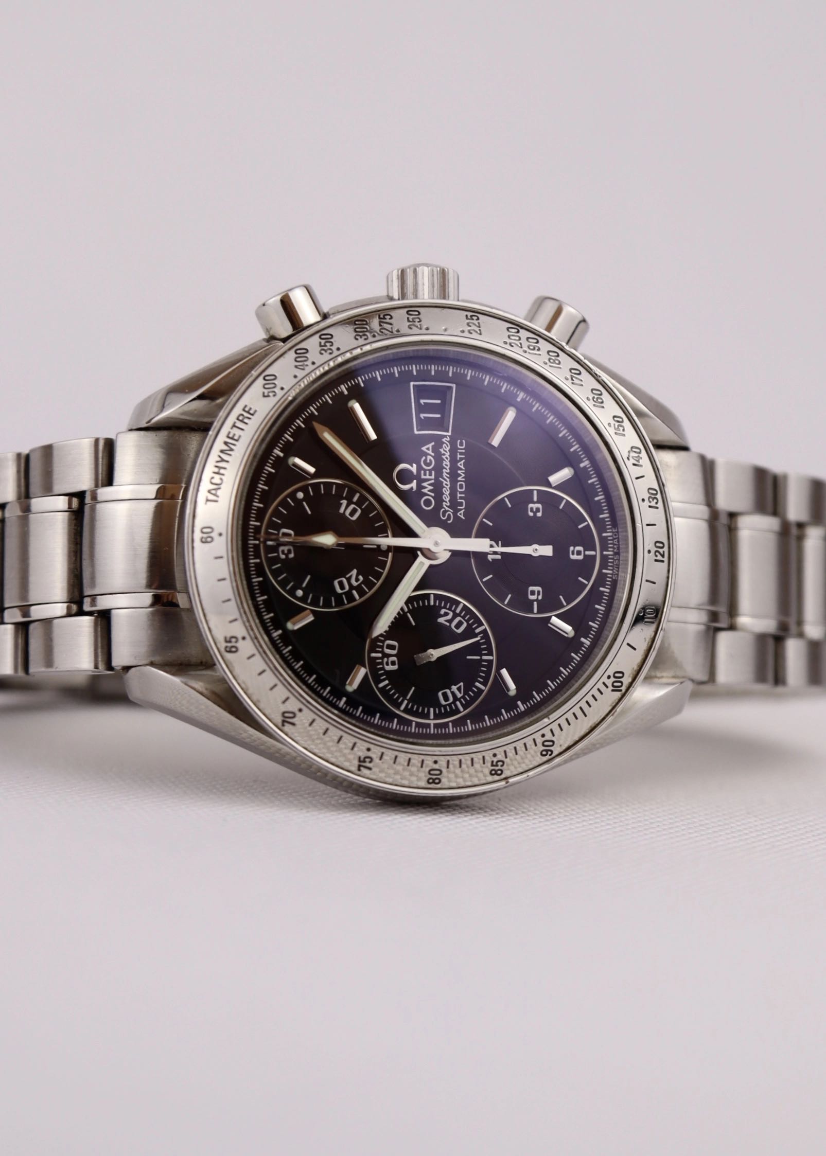 1998 Omega Speedmaster Date/Reduced 3513.50 Cal. 1152