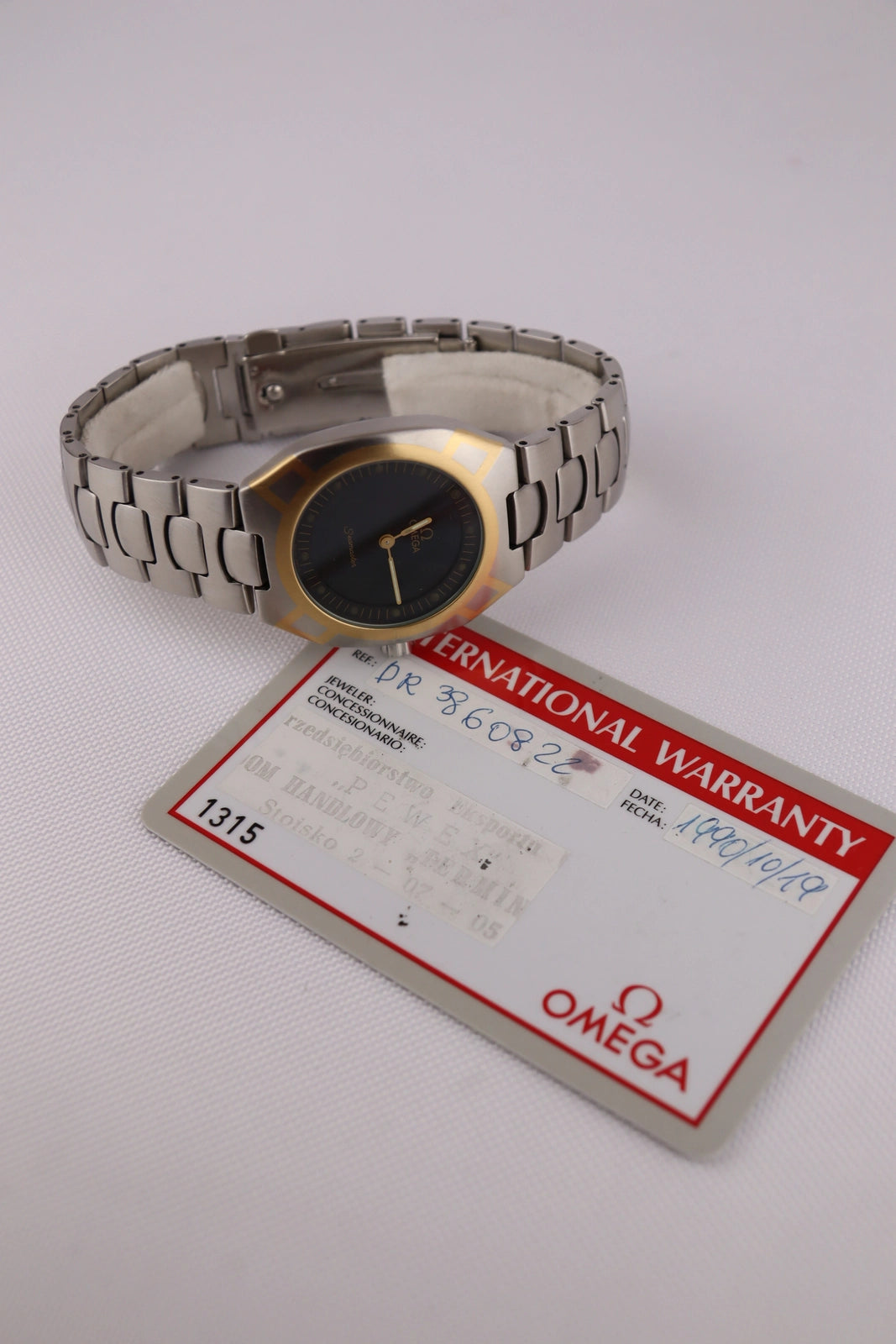 1990 Omega Seamaster Polaris Multifunction 386.0822 PEWEX