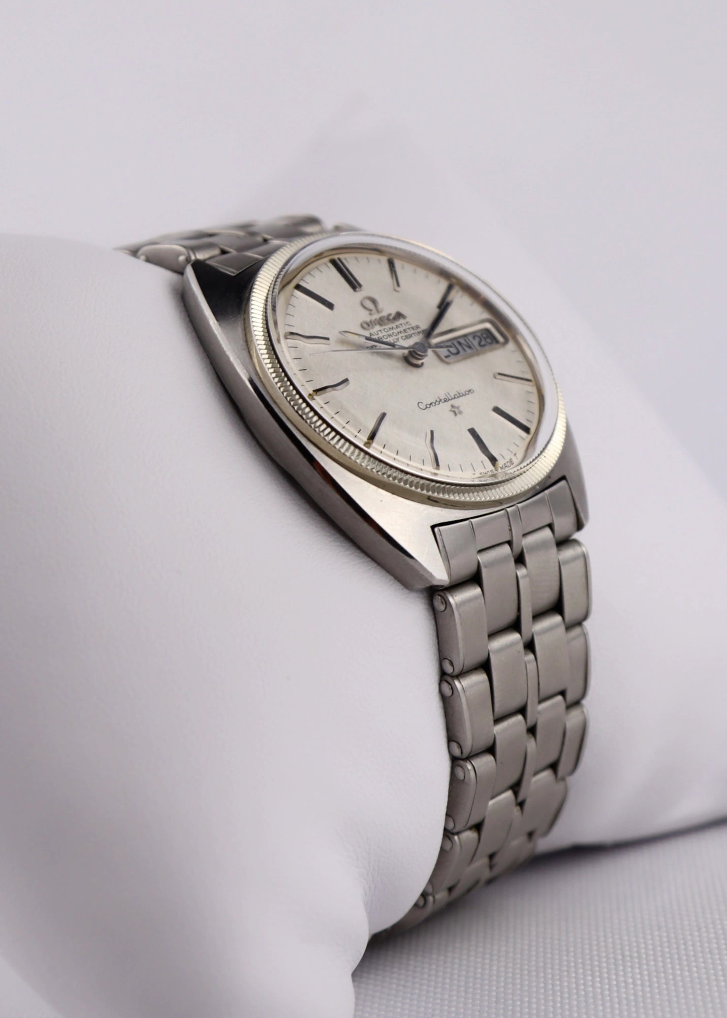 1968 18K/SS Omega Constellation C-Shaped 168.0029 cal. 751