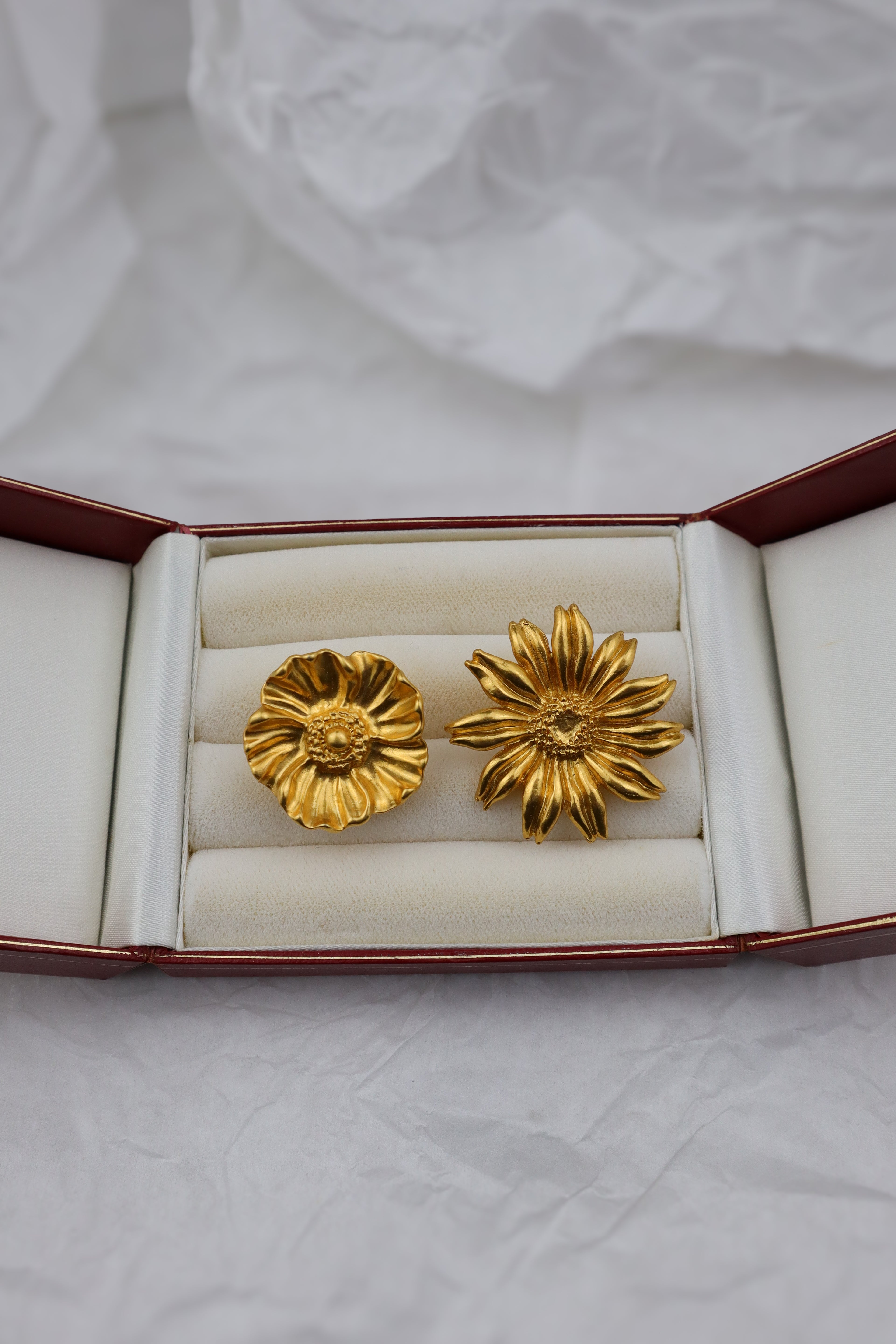 Kenzo - broszka/pin większy kwiat