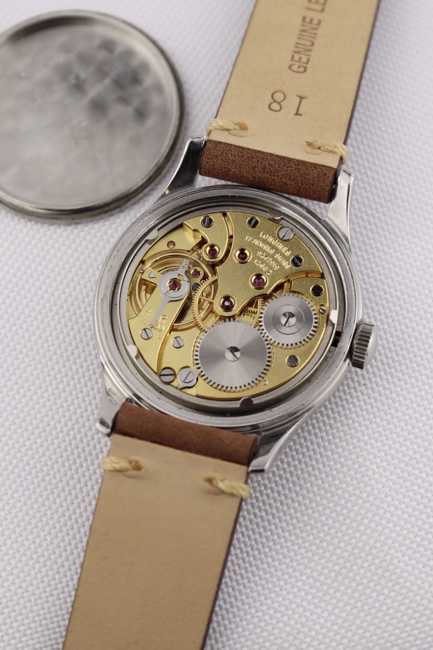 1954 Longines Calatrava Black Tropical Dial 12.68Z