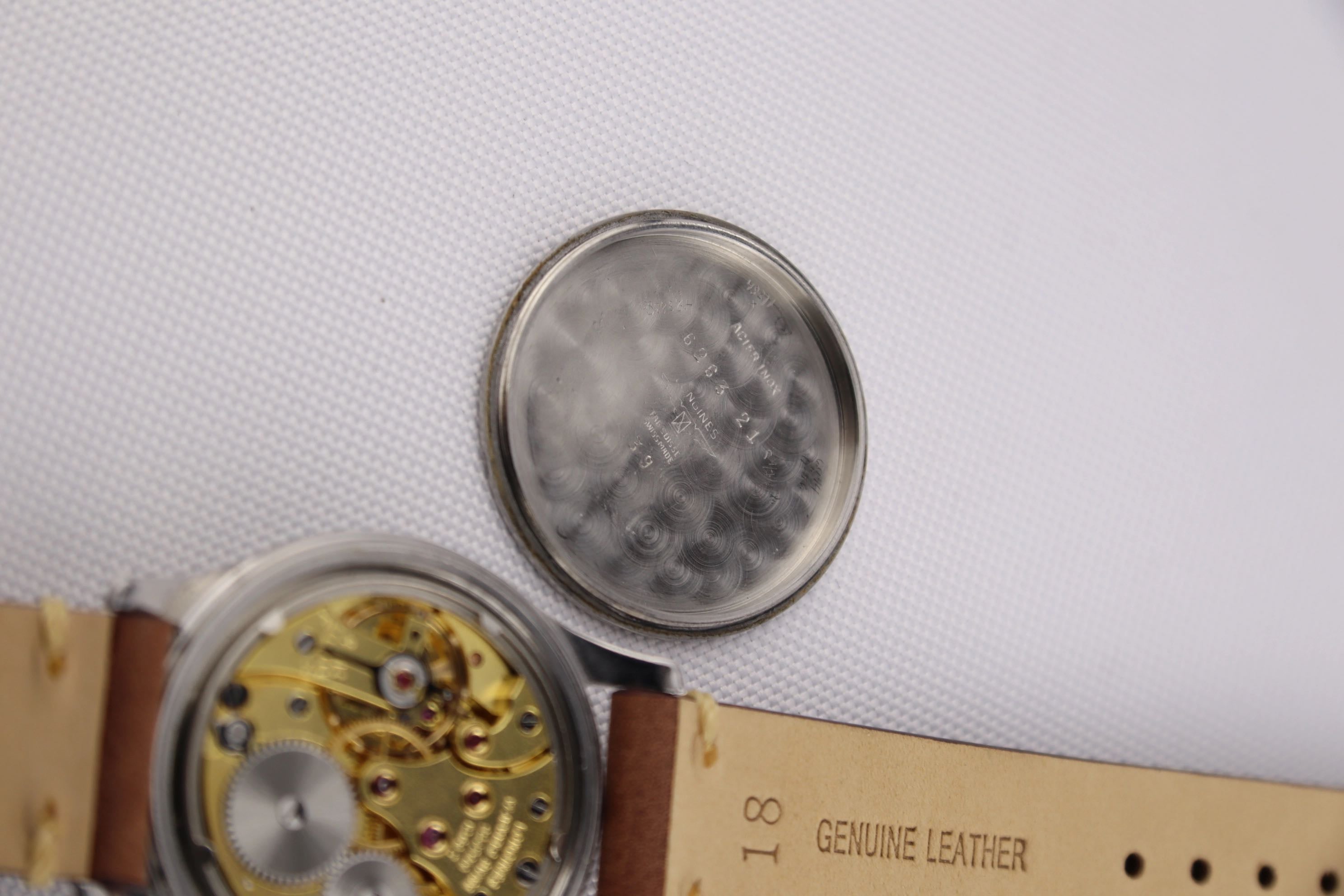 1954 Longines Calatrava Black Tropical Dial 12.68Z