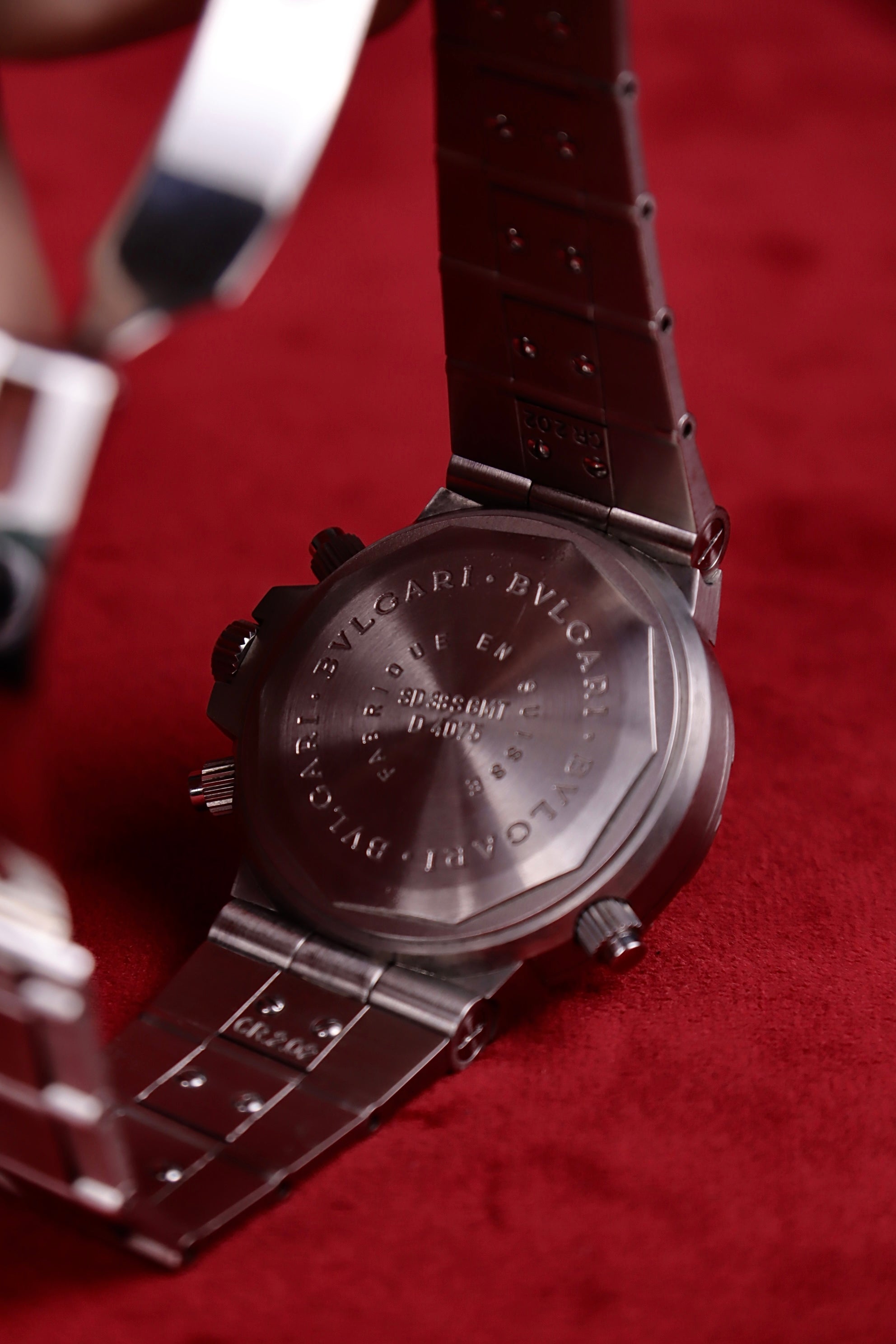 Bulgari GMT Scuba Diagono SD38SGMT + Papers