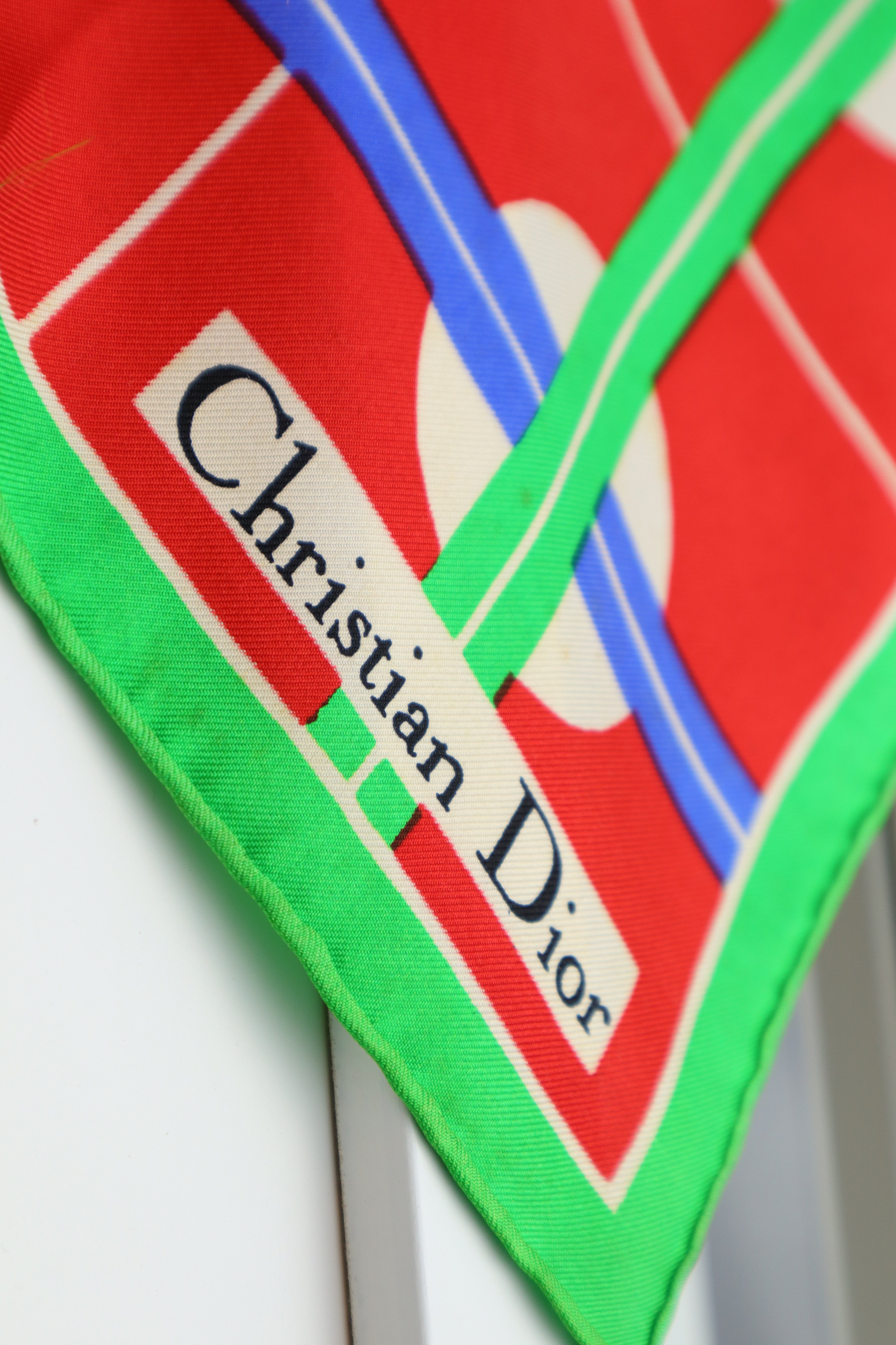 Christian Dior - jedwabna gawroszka/apaszka