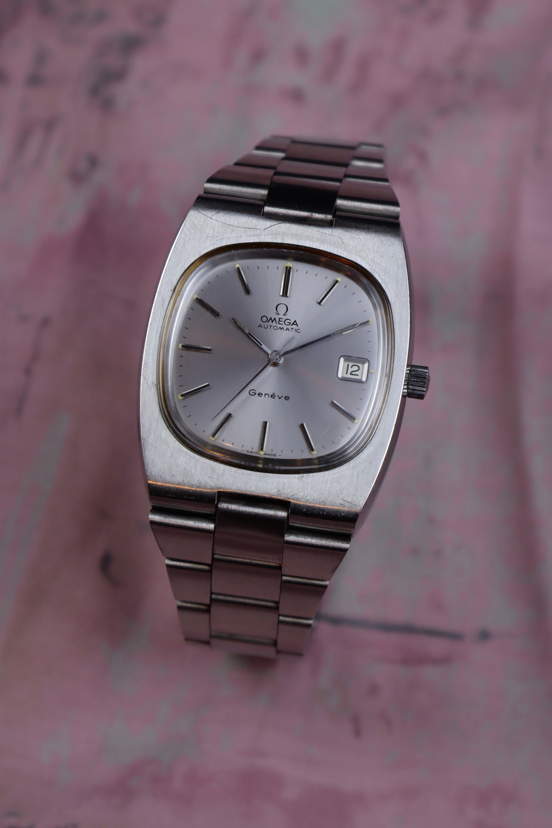 1977 Omega Geneve Tv-Dial 166.0191 cal. 1012
