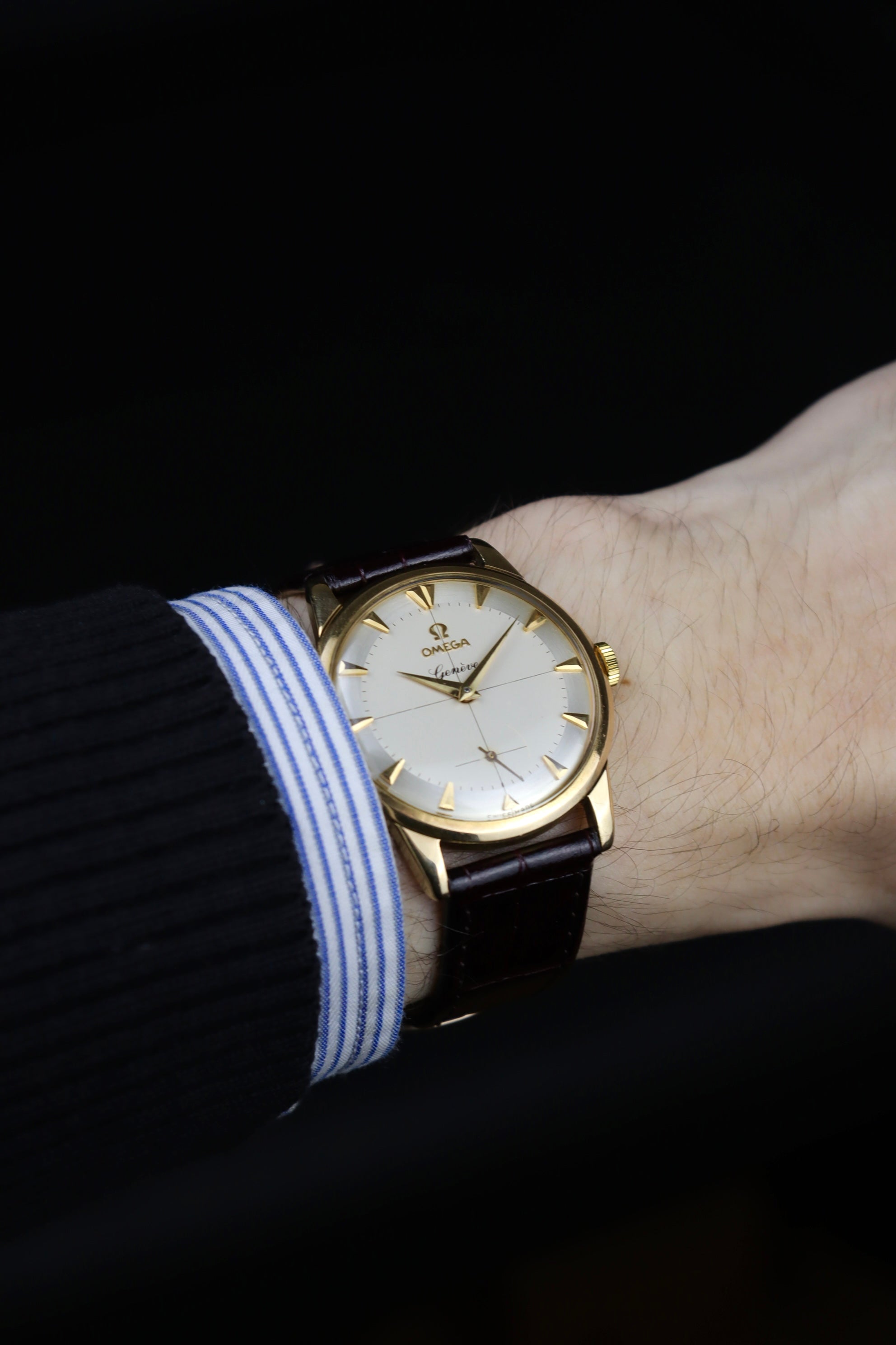 1960 9K Omega Geneve 2905 cal. 268