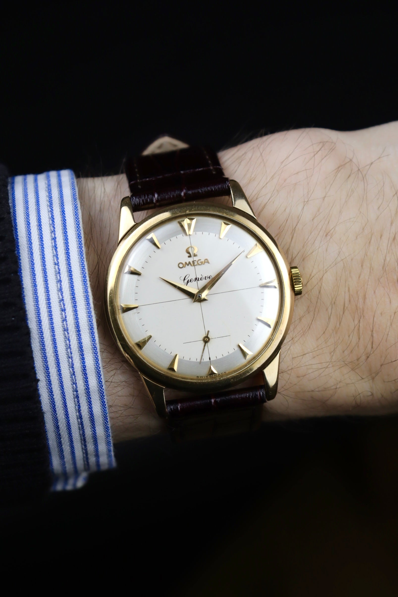 1960 9K Omega Geneve 2905 cal. 268