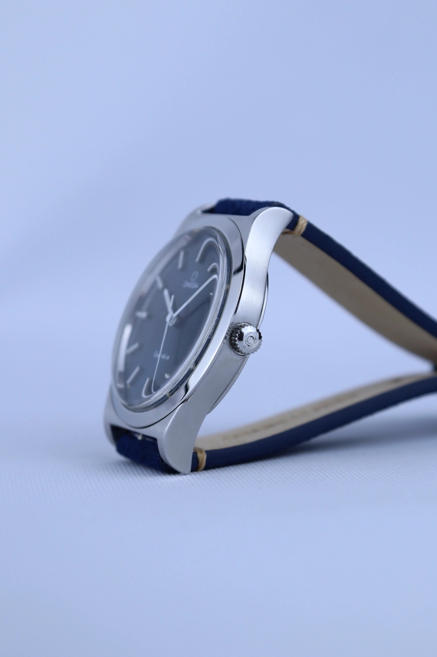1974 Omega Geneve Blue Dial 136.0102 cal. 1030