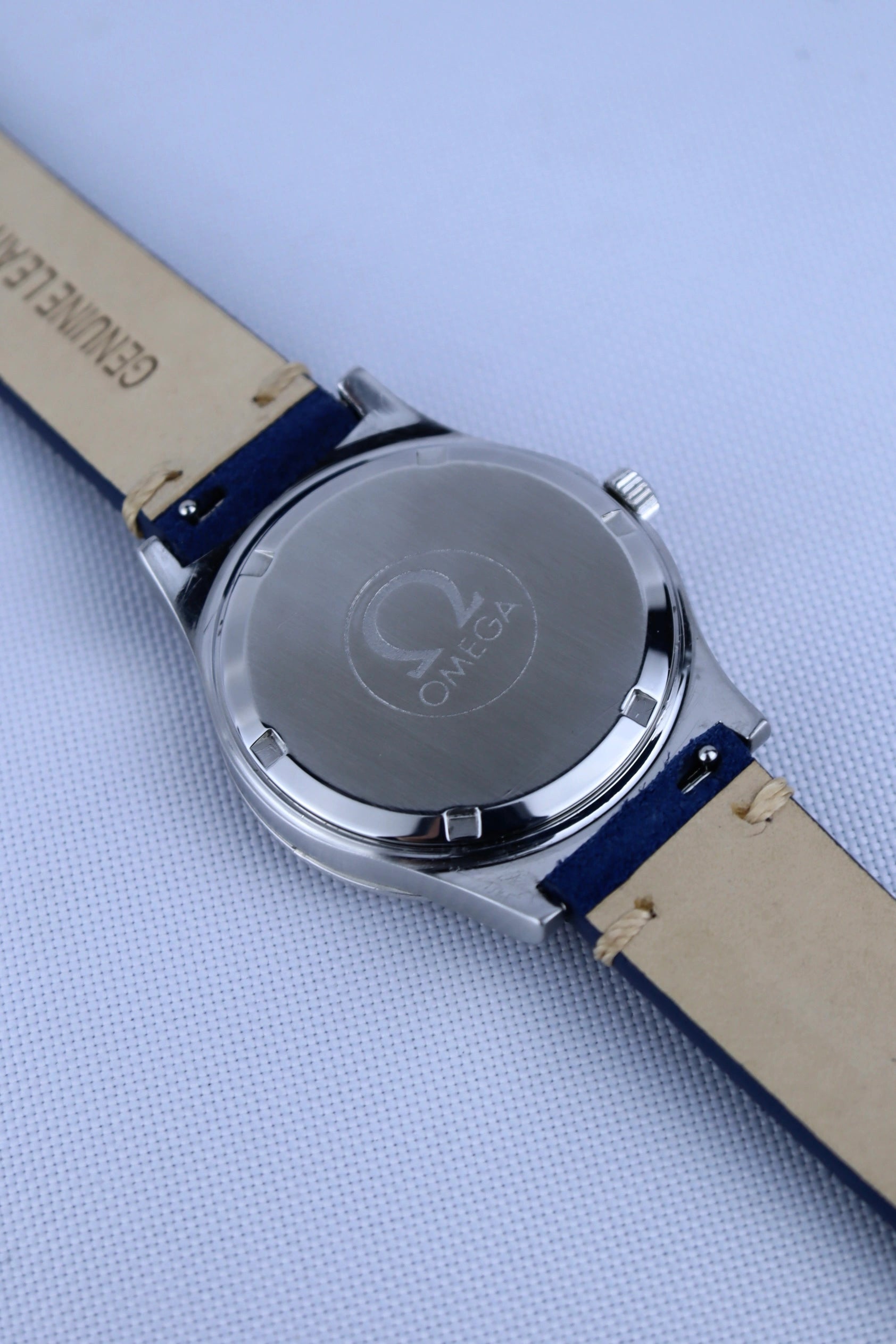 1974 Omega Geneve Blue Dial 136.0102 cal. 1030