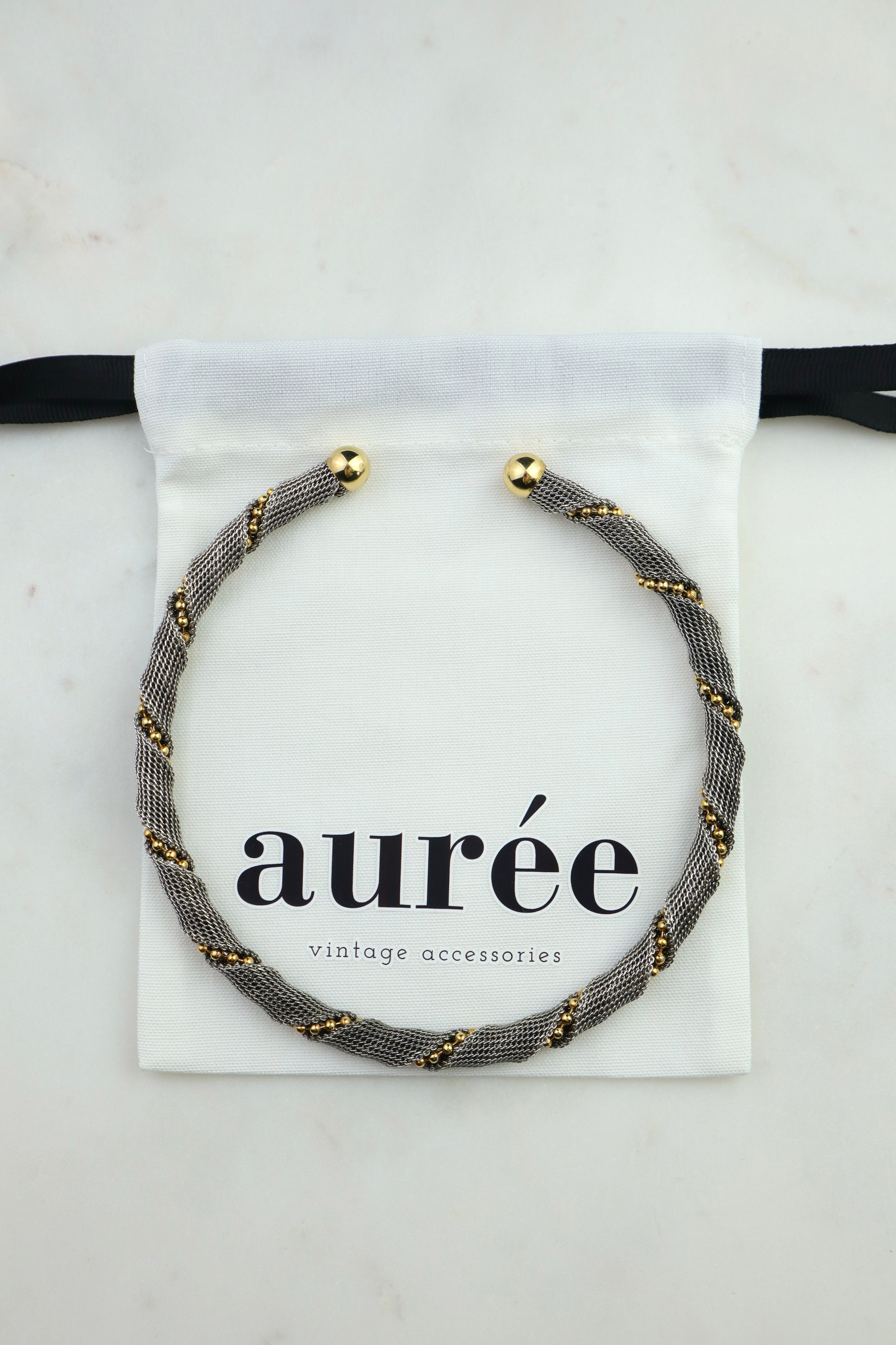 Christian Dior - elegancka kolia / naszyjnik vintage