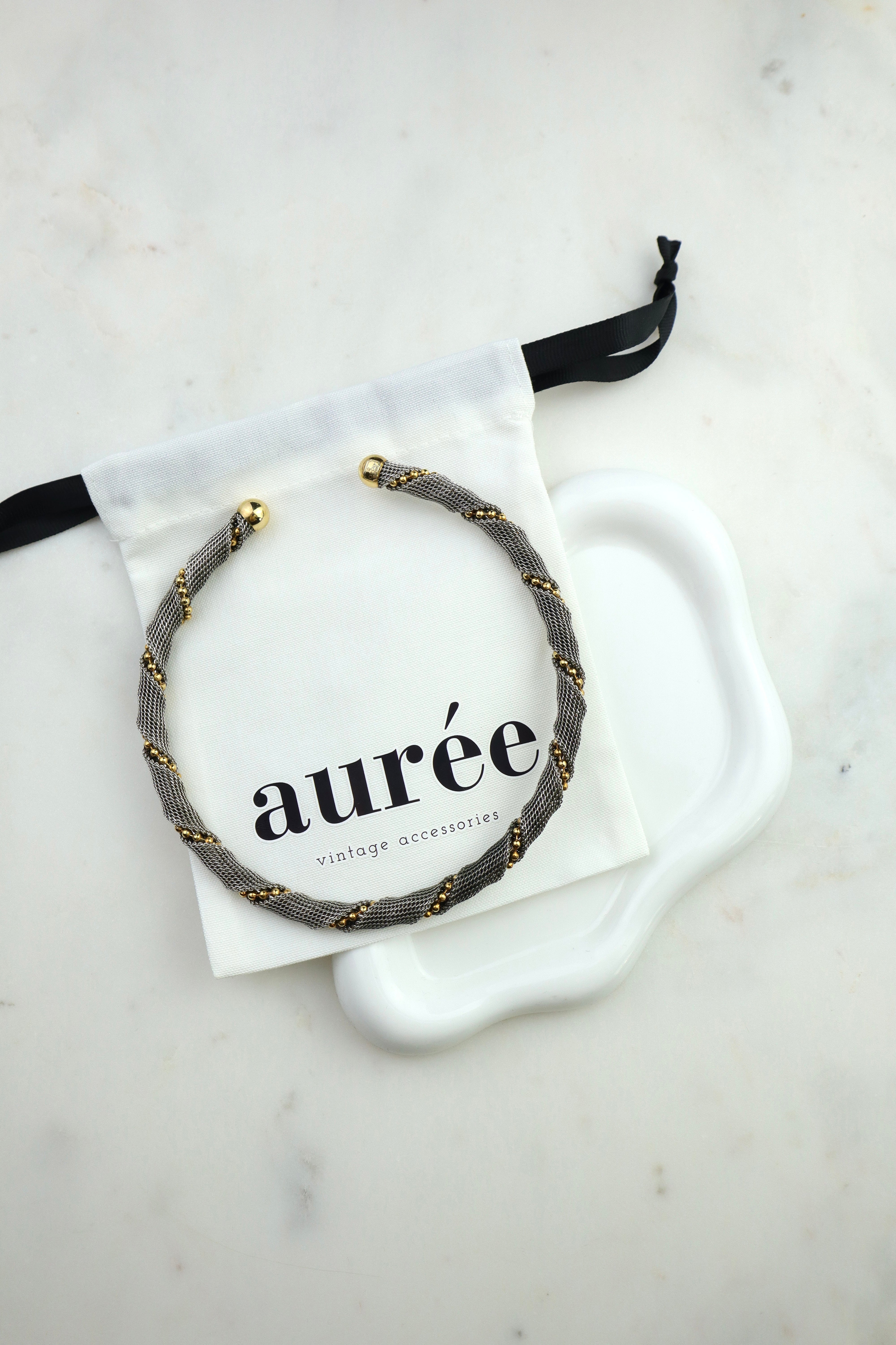 Christian Dior - elegancka kolia / naszyjnik vintage