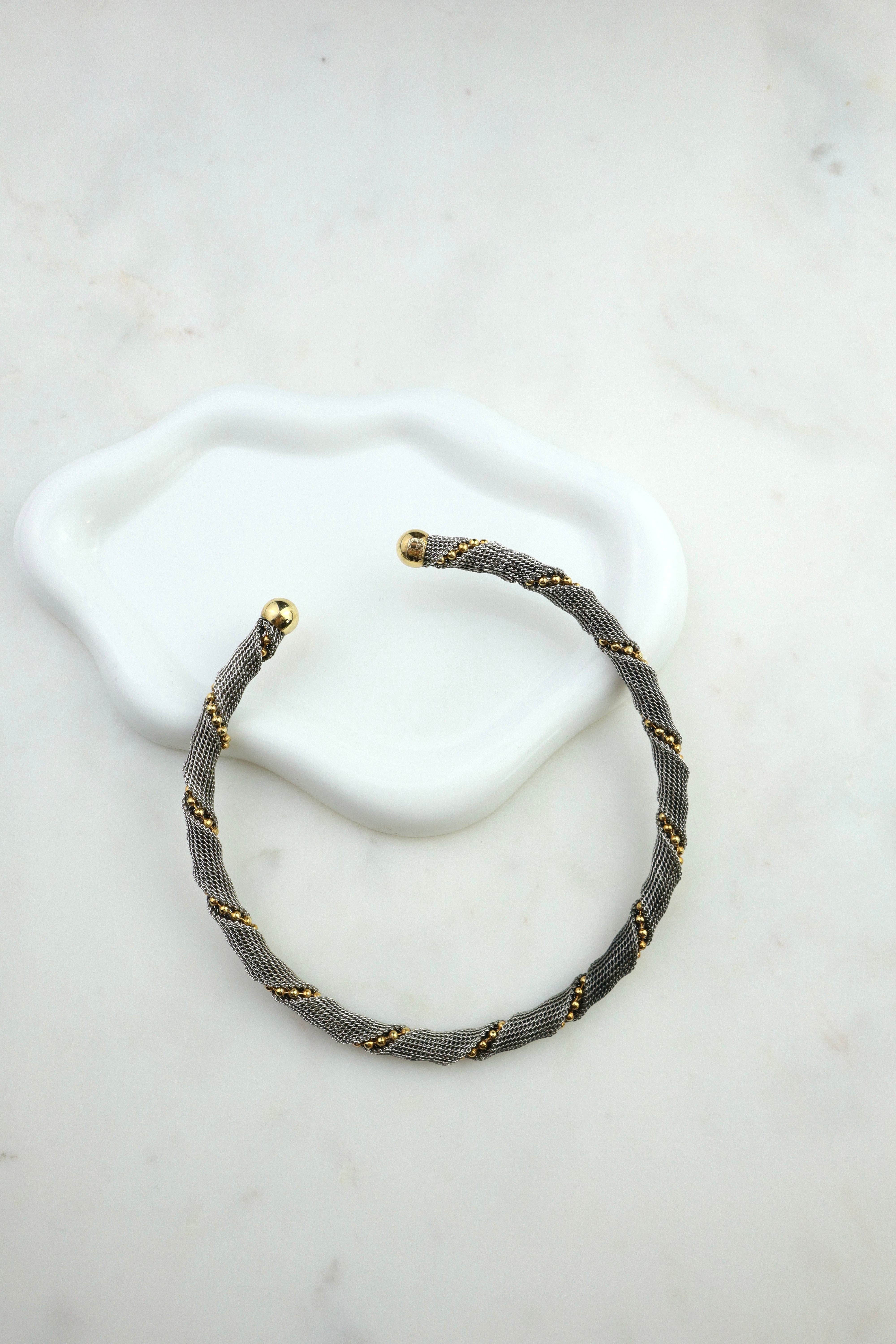 Christian Dior - elegancka kolia / naszyjnik vintage