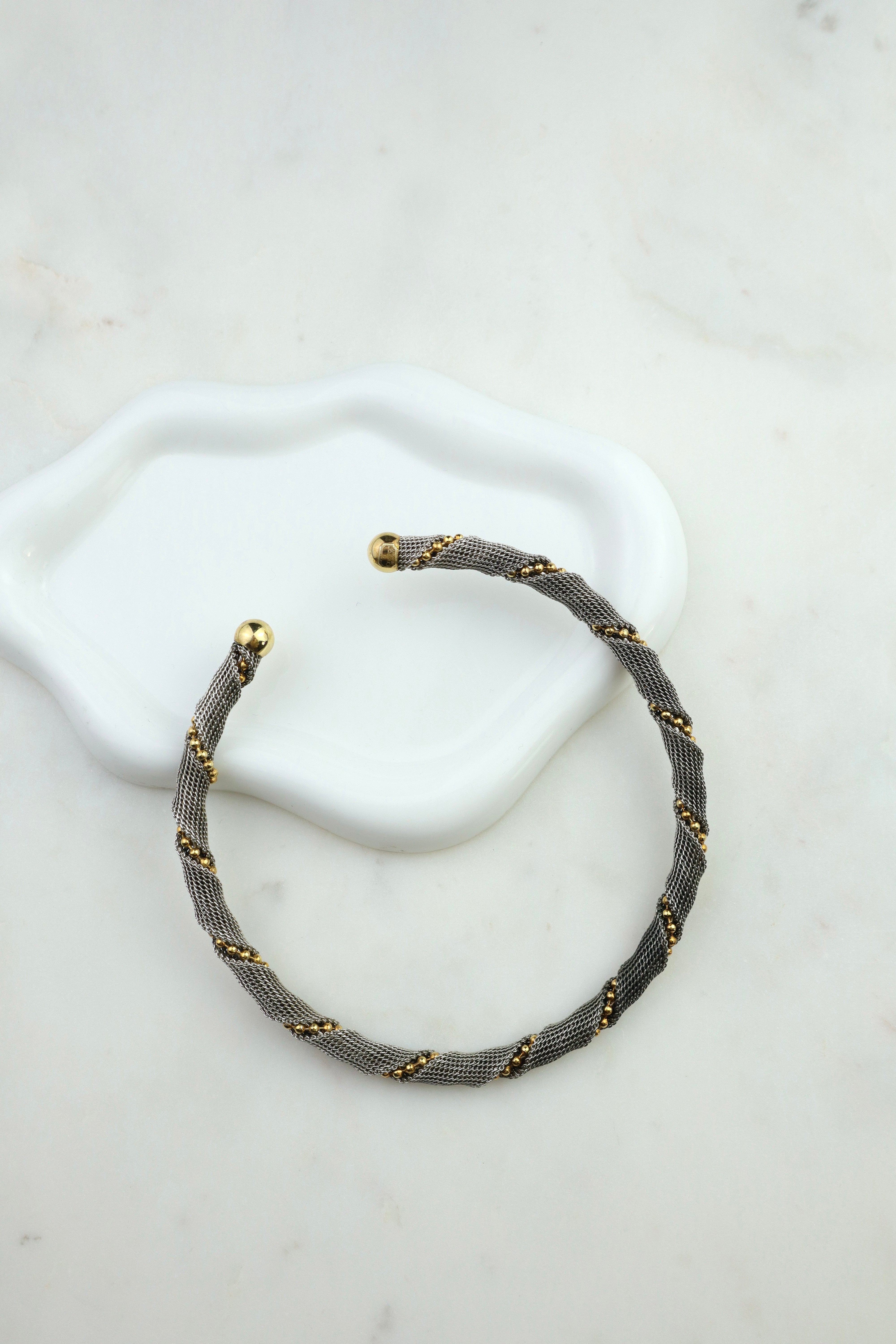 Christian Dior - elegancka kolia / naszyjnik vintage