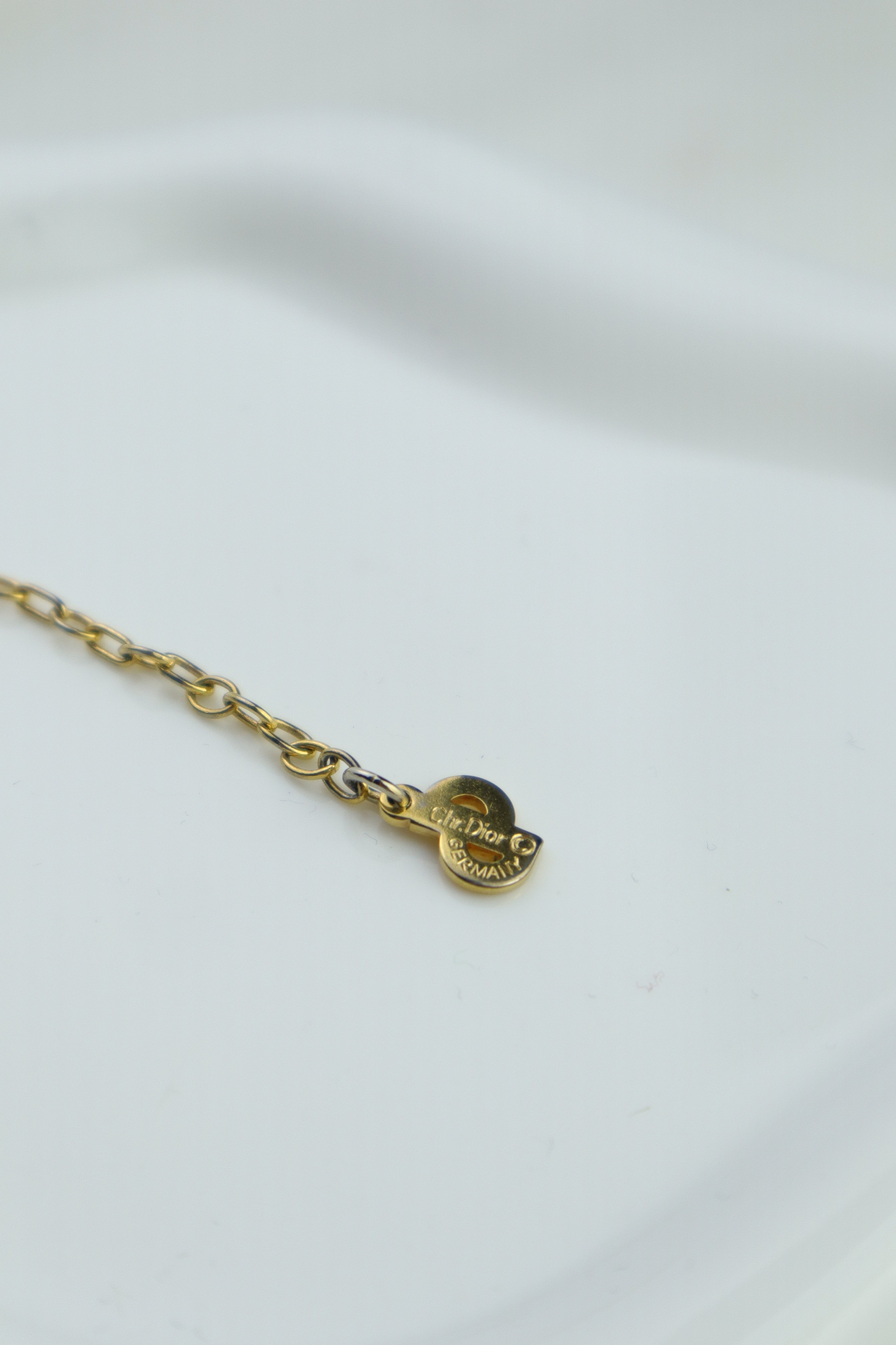 Christian Dior - naszyjnik vintage z medalionem