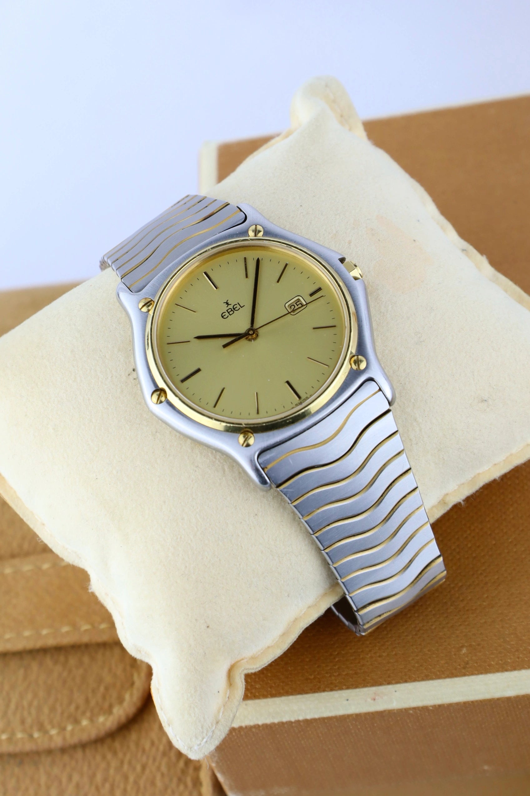 1991 Ebel Classic Sport Wave 183903 Full Set