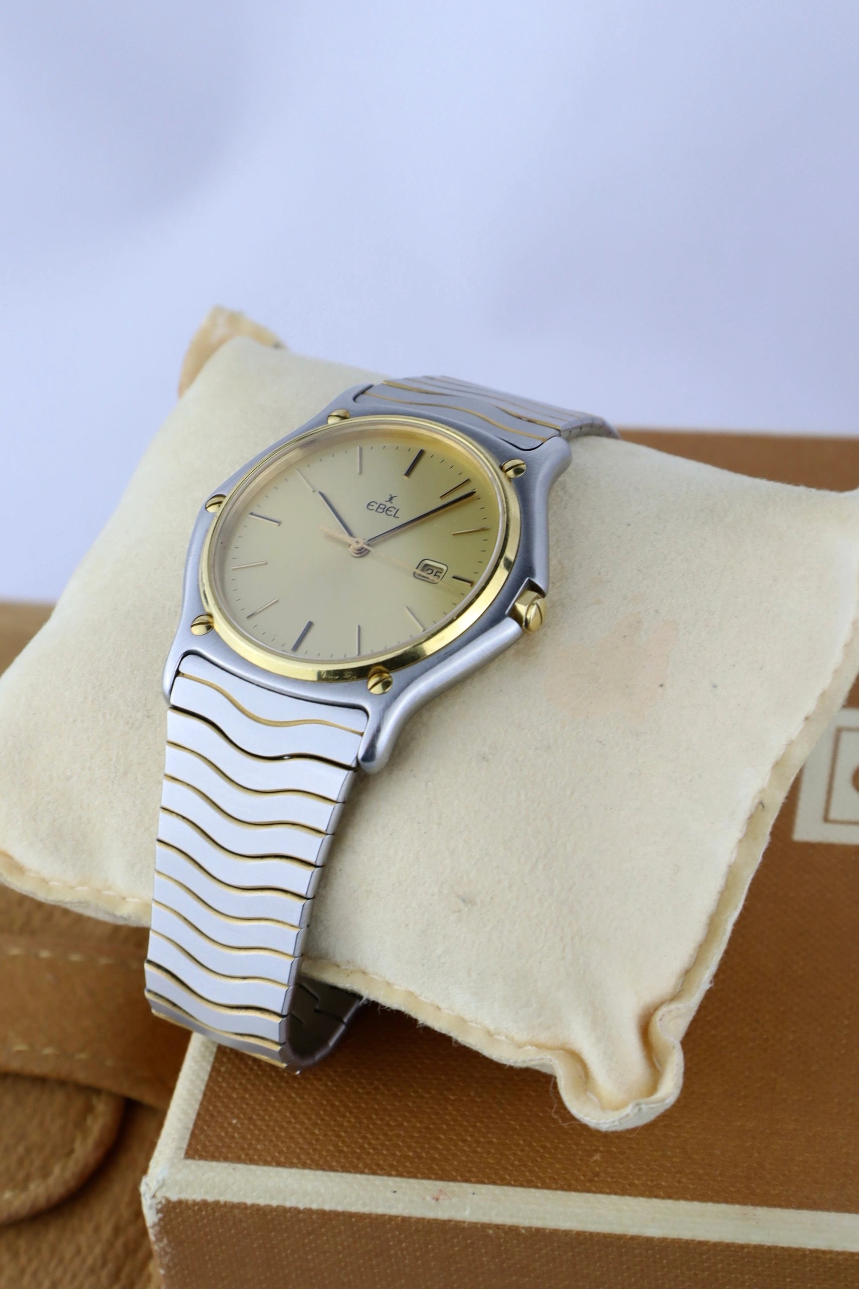 1991 Ebel Classic Sport Wave 183903 Full Set