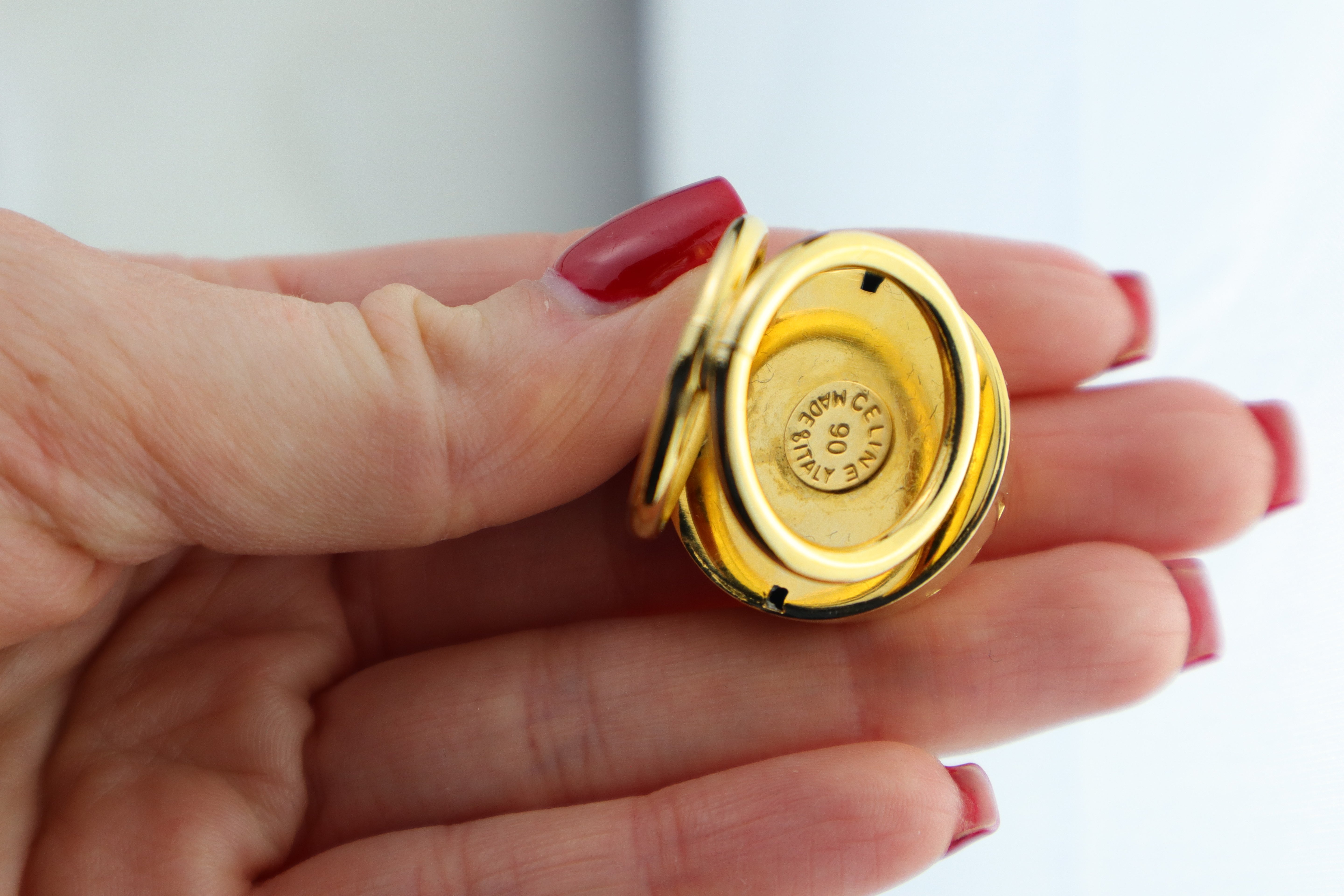 Céline – pierścień do apaszki vintage