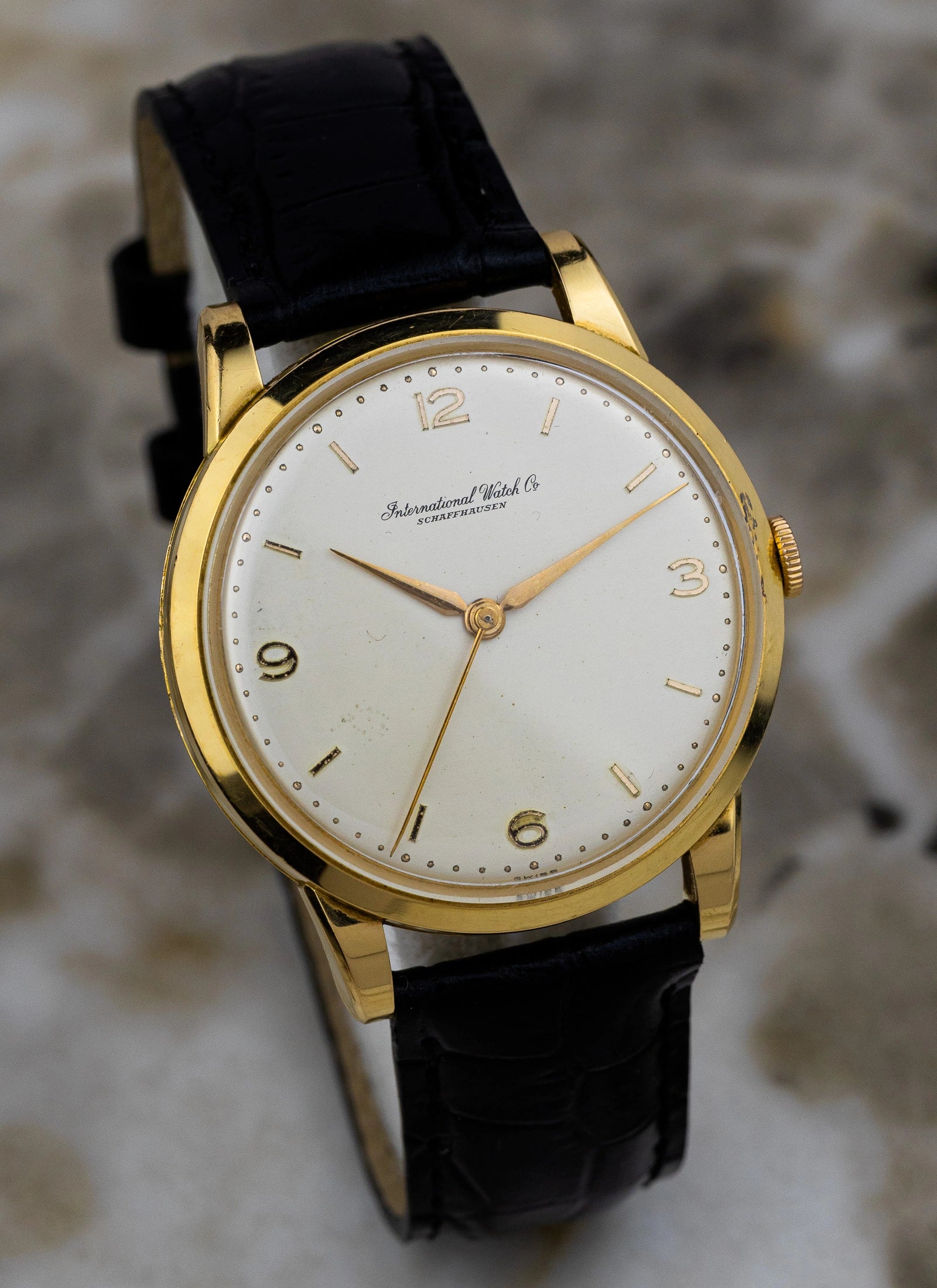 1950s 18K IWC Schaffhausen Cal. 89