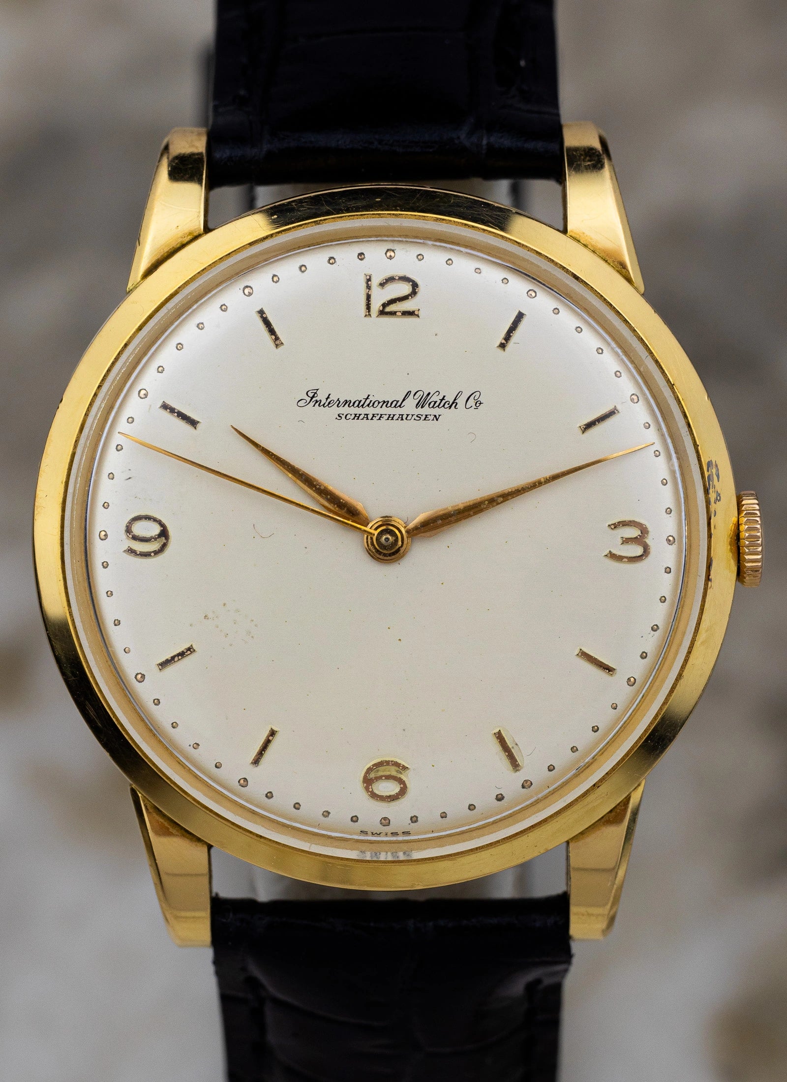 1950s 18K IWC Schaffhausen Cal. 89