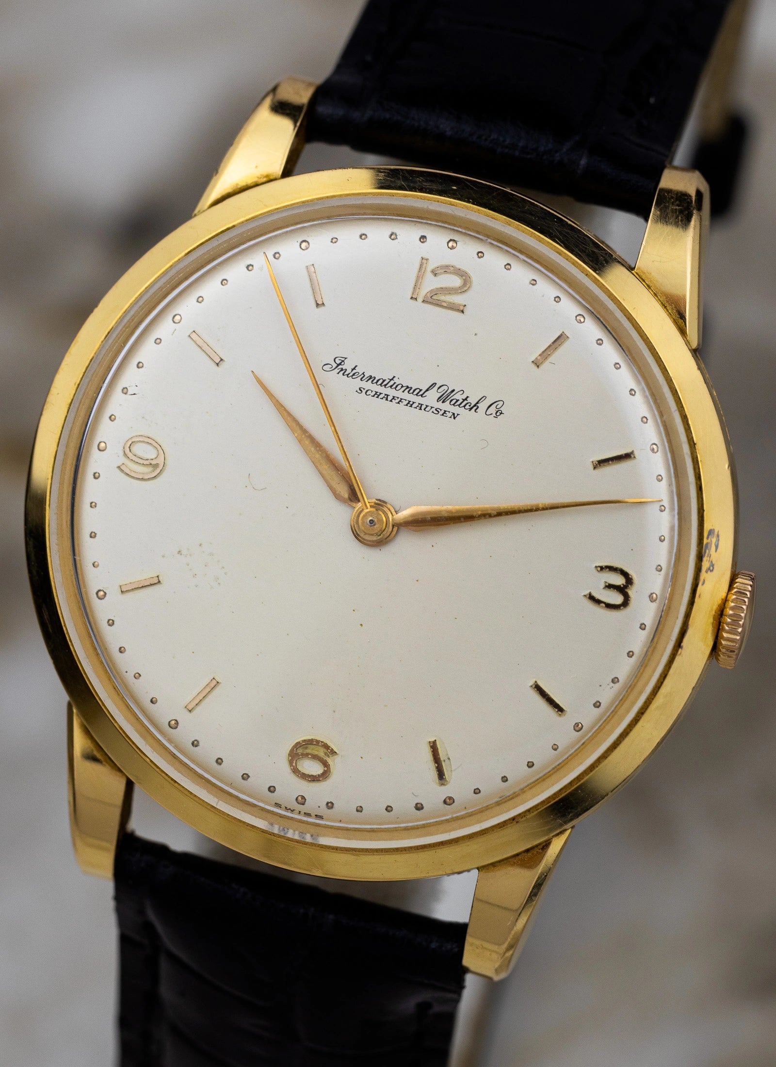 1950s 18K IWC Schaffhausen Cal. 89
