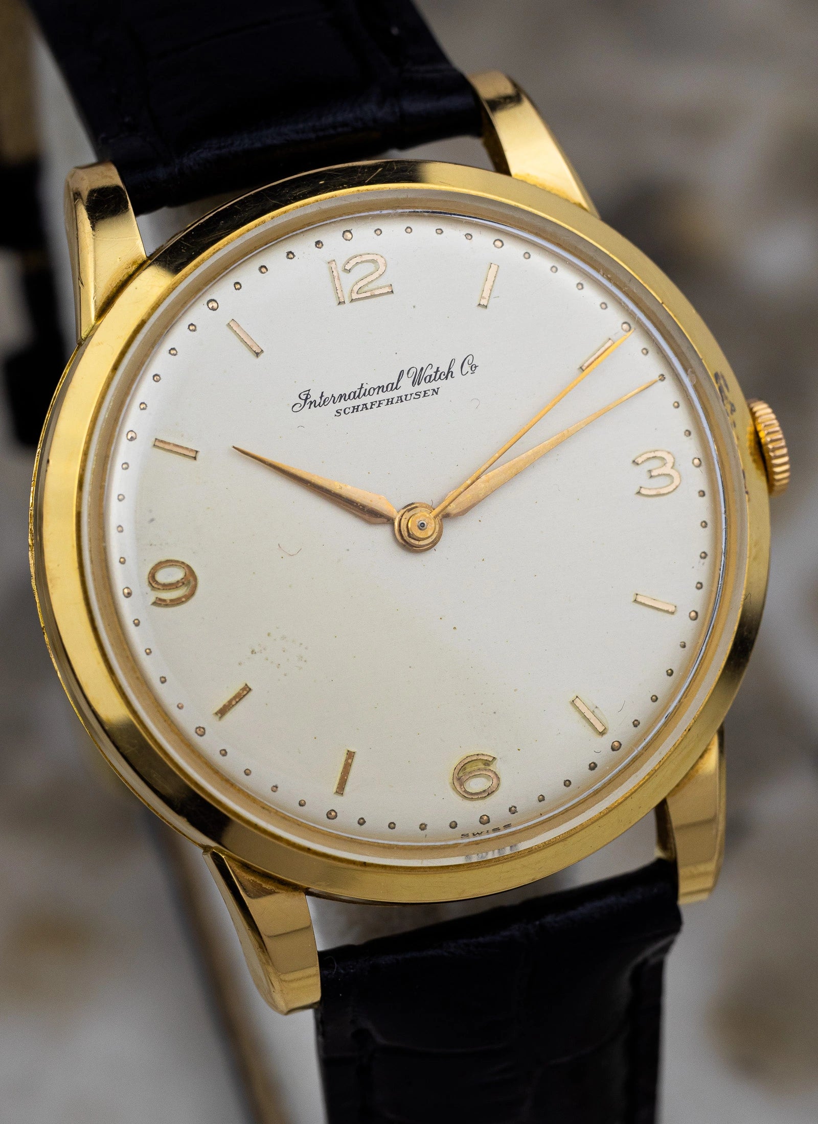 1950s 18K IWC Schaffhausen Cal. 89