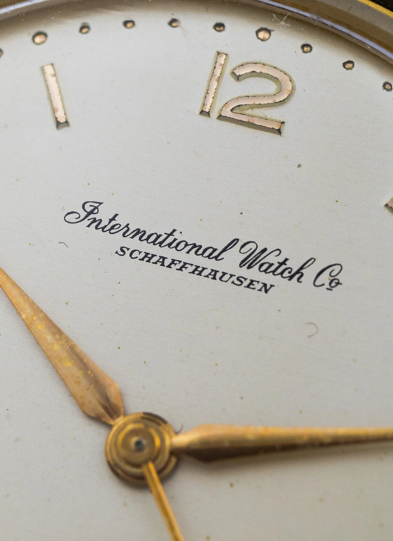 1950s 18K IWC Schaffhausen Cal. 89