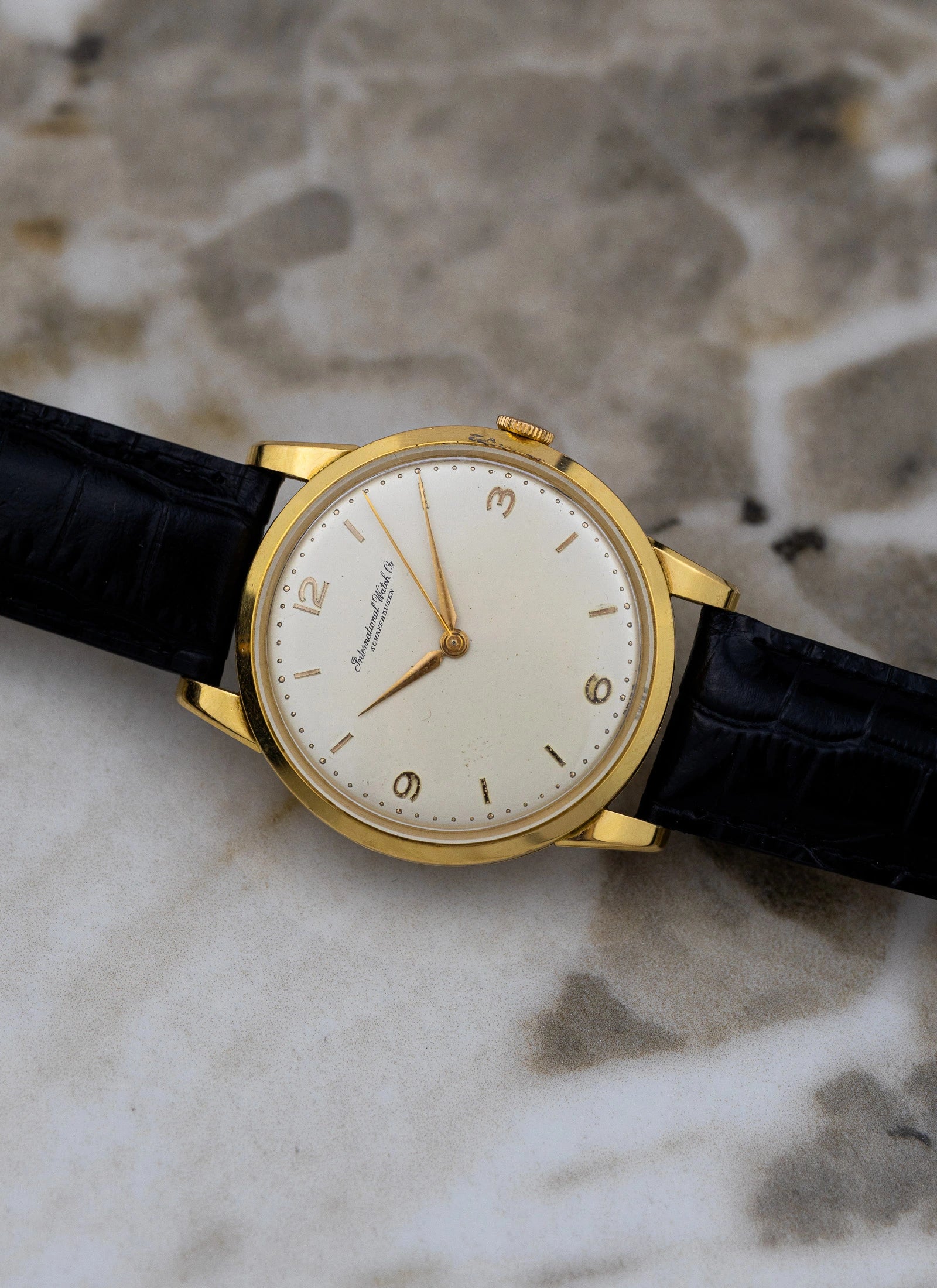 1950s 18K IWC Schaffhausen Cal. 89