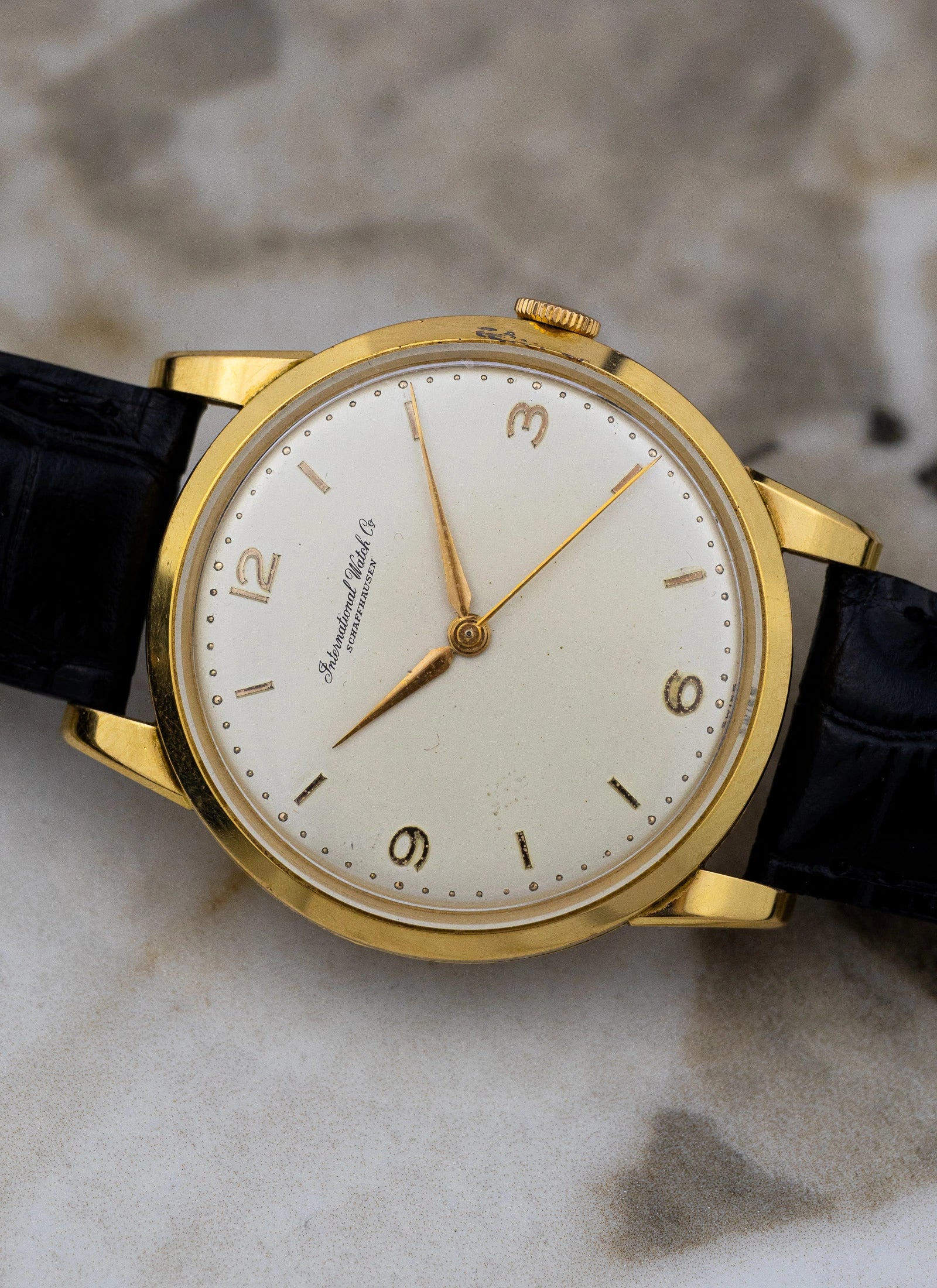1950s 18K IWC Schaffhausen Cal. 89