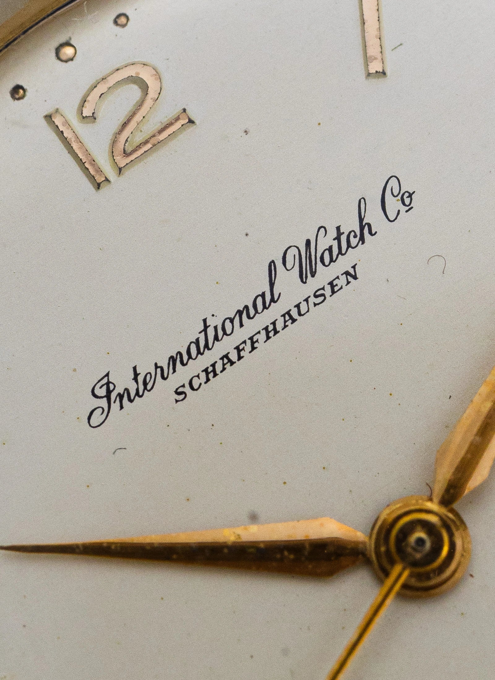 1950s 18K IWC Schaffhausen Cal. 89