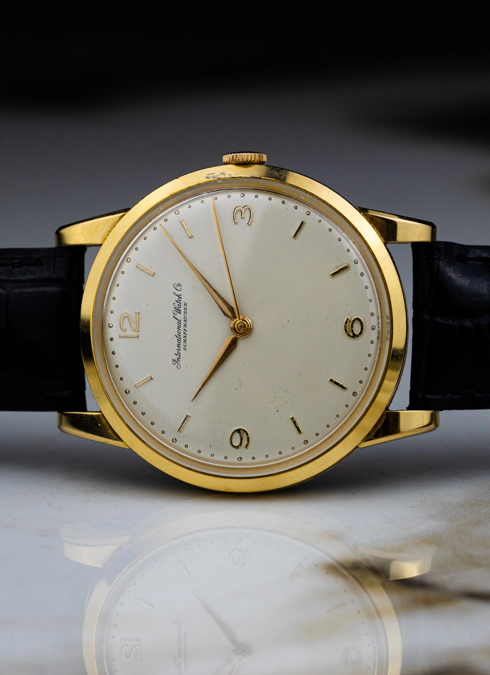 1950s 18K IWC Schaffhausen Cal. 89