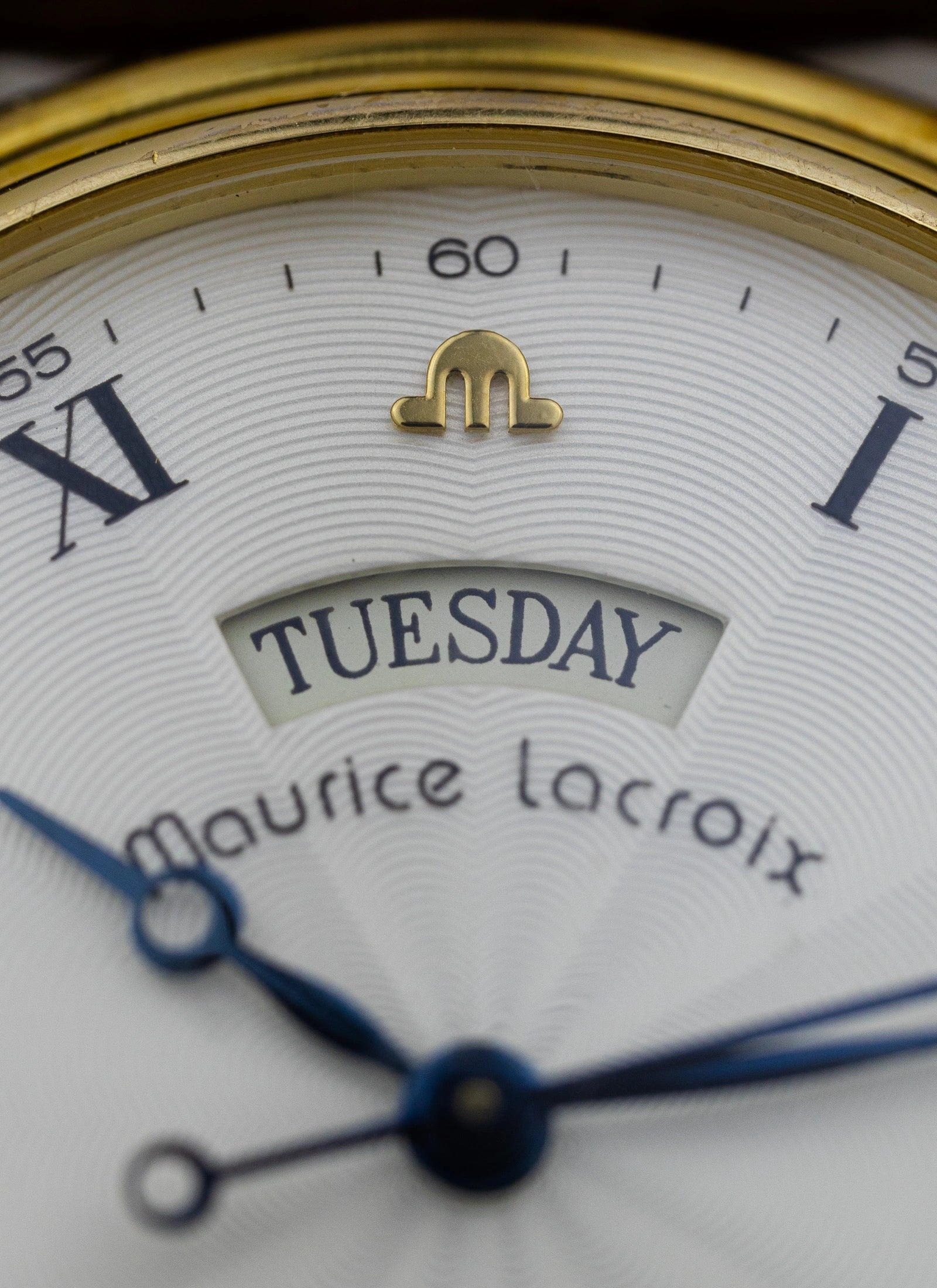 1990s Maurice Lacroix Day-Date 09329 Serviced