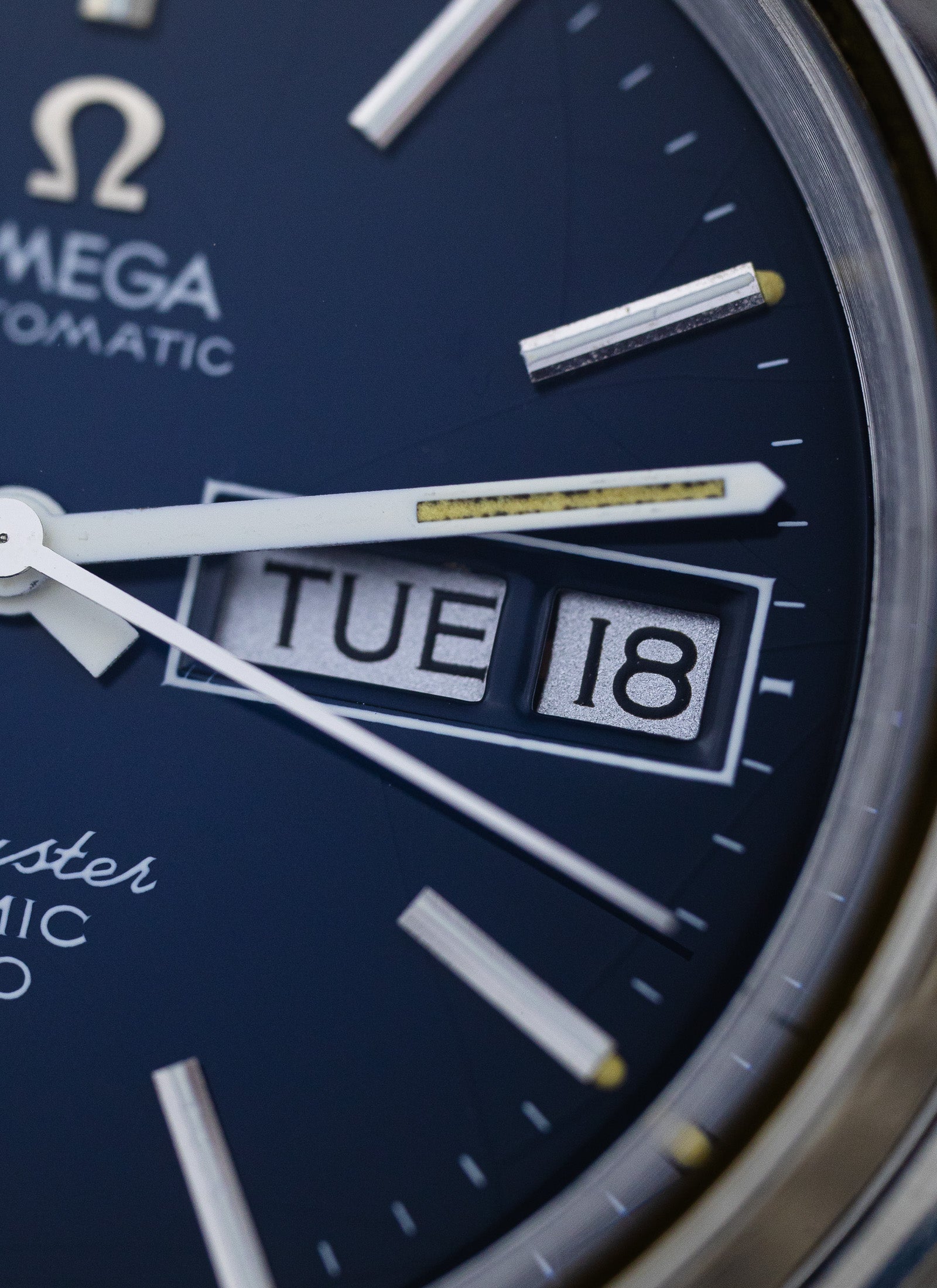 1973 Omega Seamaster Cosmic 2000 Blue Vignette 166.029 cal. 1022 Serviced