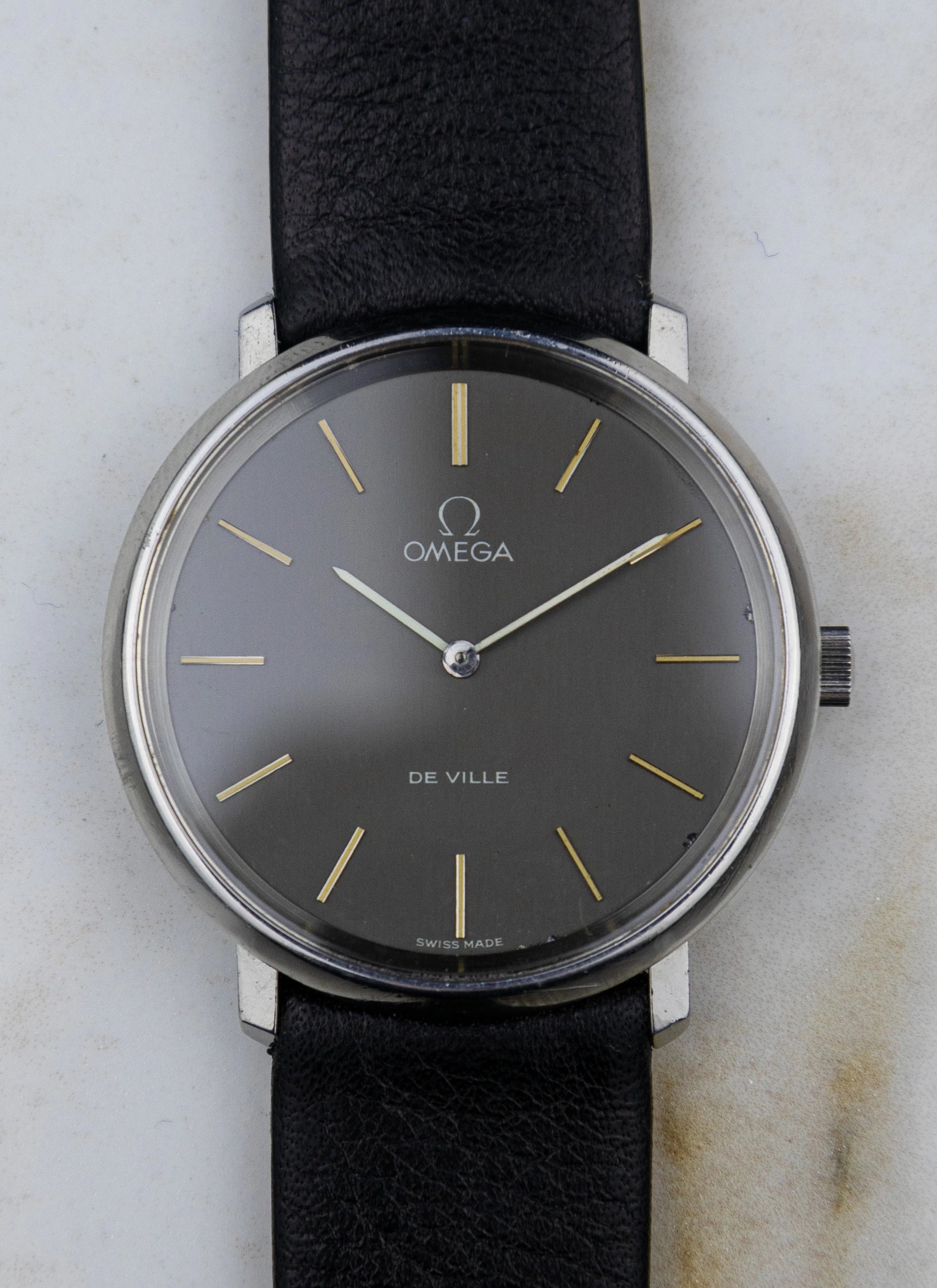 Pre-order Omega De Ville 111.0107 Grey Dial