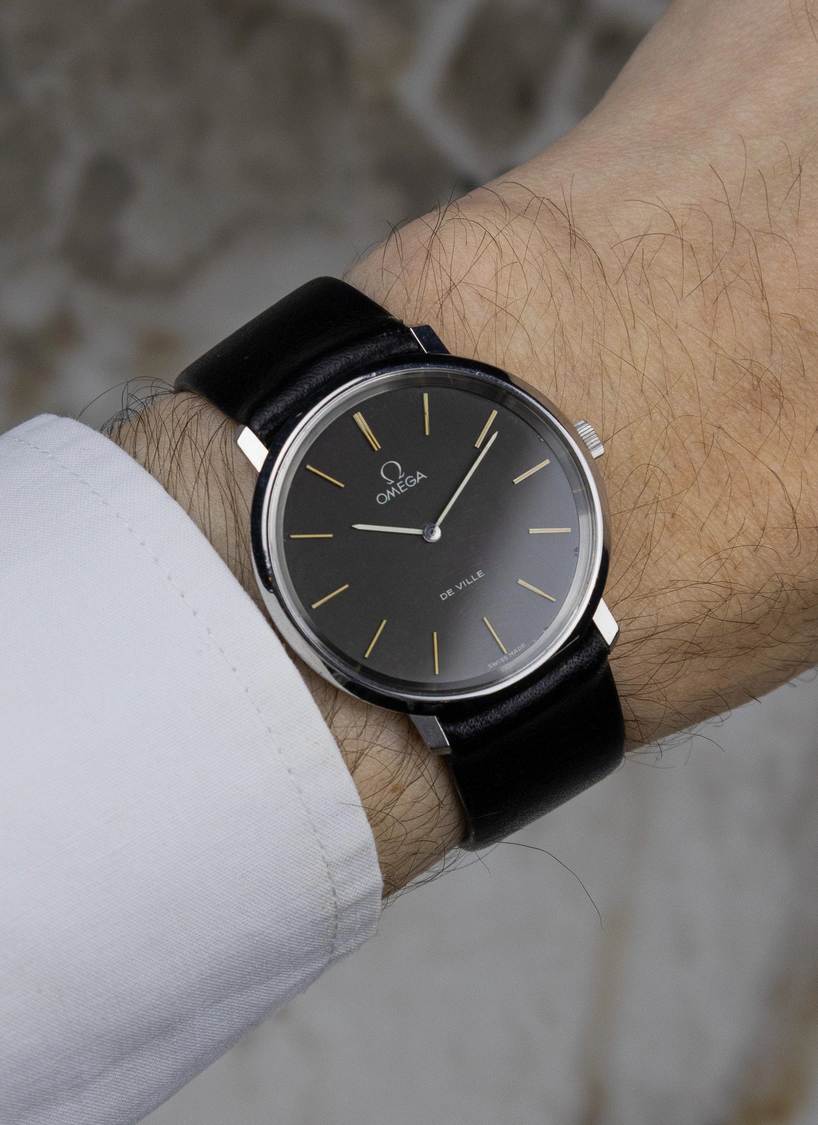 Pre-order Omega De Ville 111.0107 Grey Dial