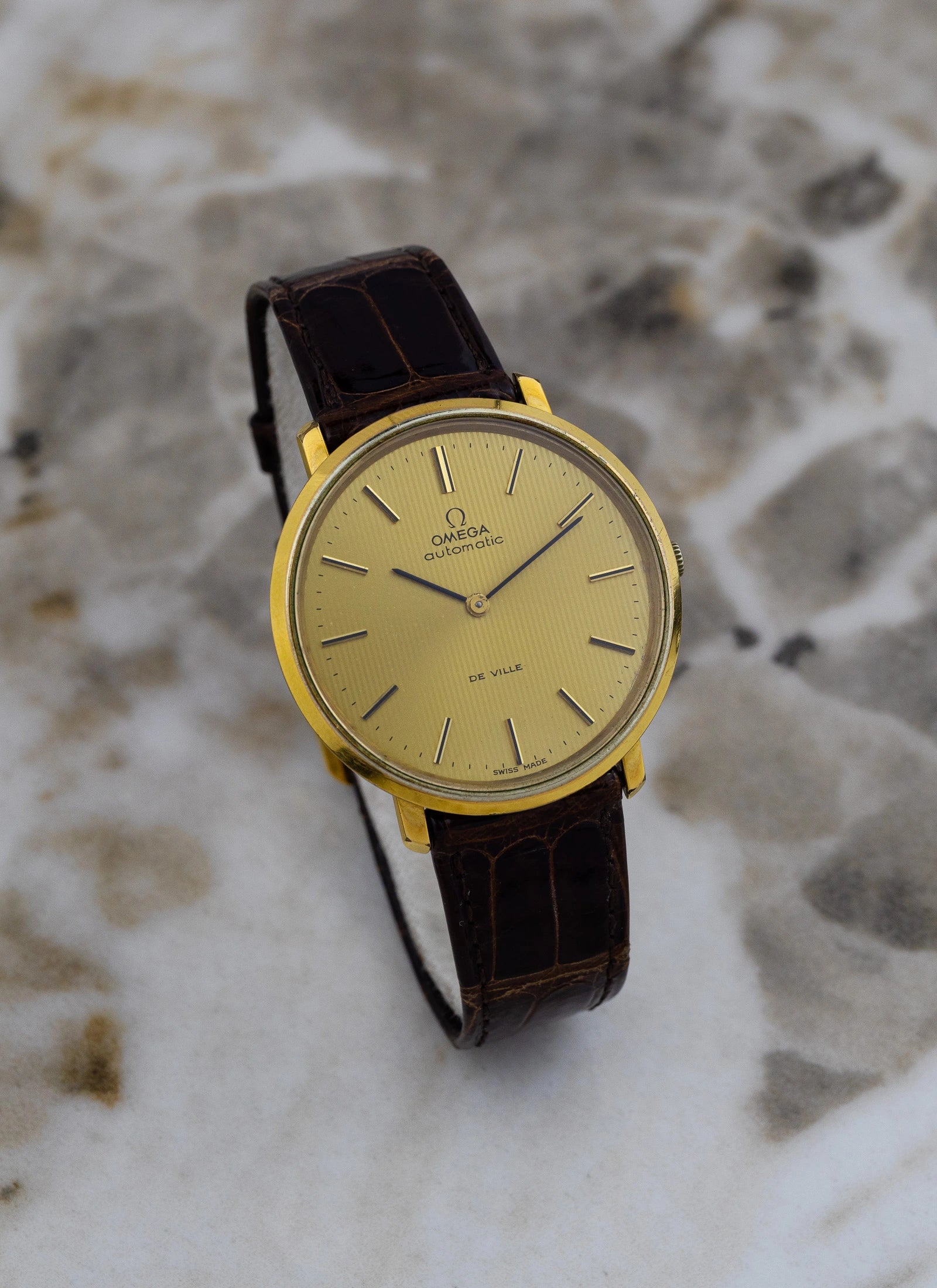1972 Omega De Ville Ultra Slim 151.0039 cal. 711 Tapestry Dial