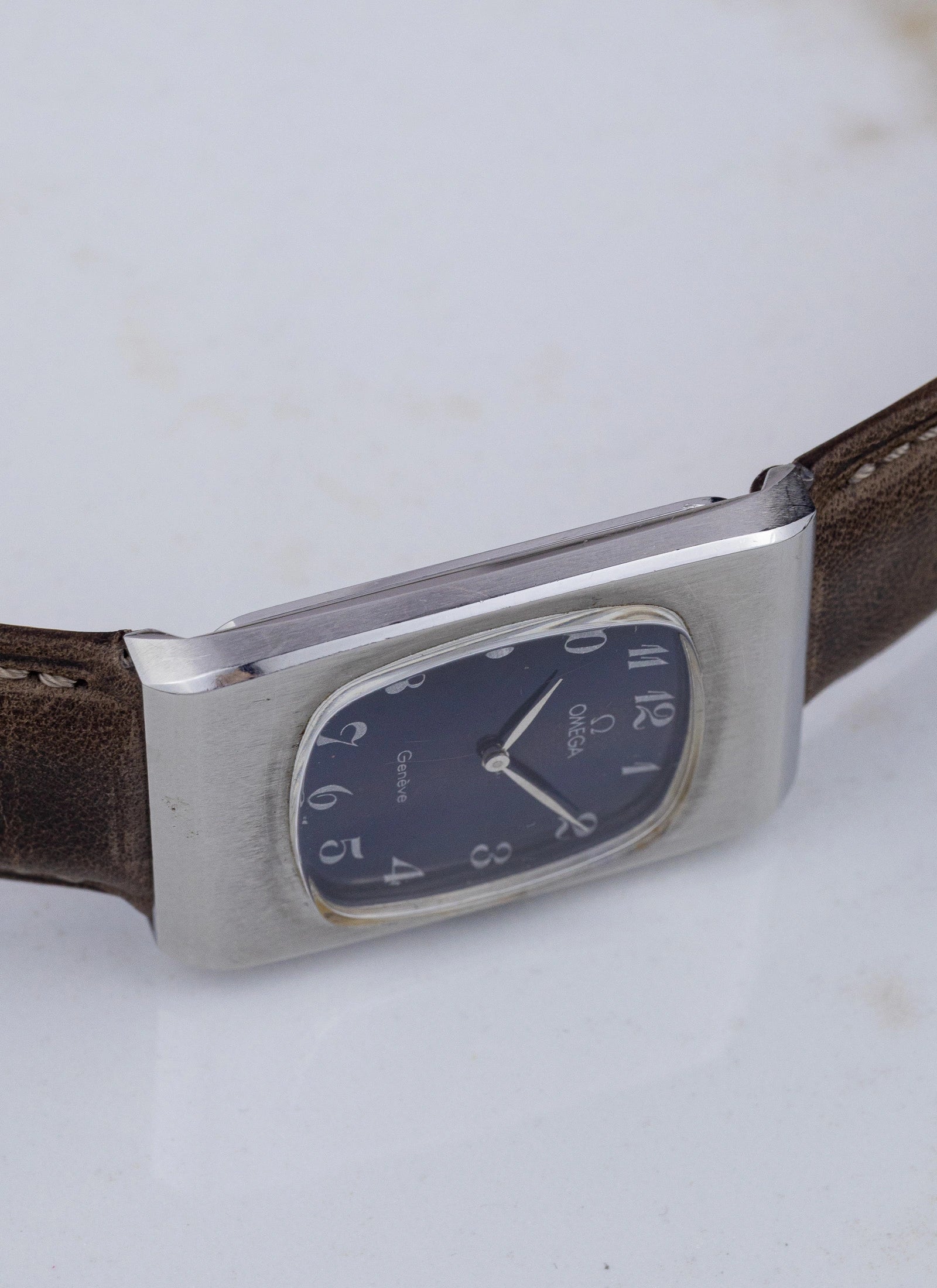 1973 Omega Geneve Tv-Dial Navy Holo Breguet 111.0117 cal. 625