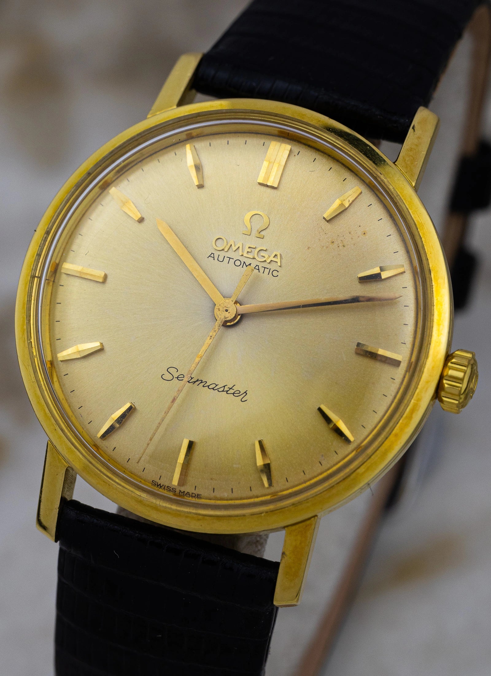 1962 18K Omega Seamaster 14765 Tropical