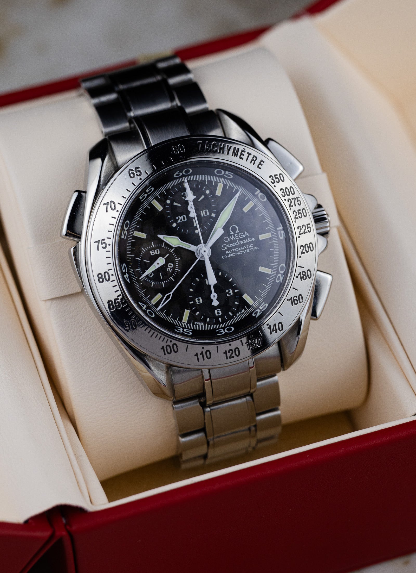1999 Omega Speedmaster Split-Second chronograph Rattrapante 3540.50 cal. 3301