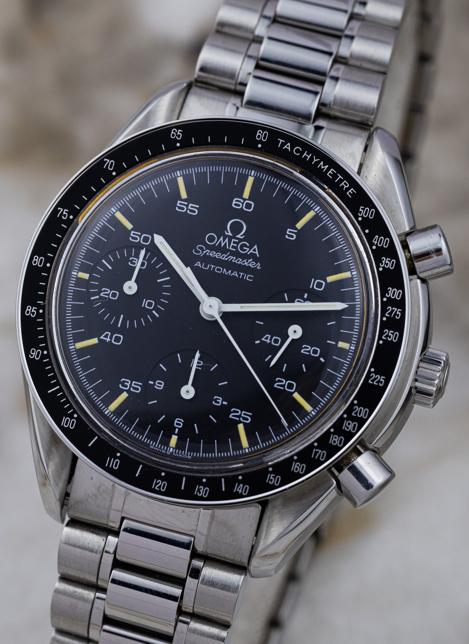 1991 Omega Speedmaster Reduced Automatic 3510.50 Serviced