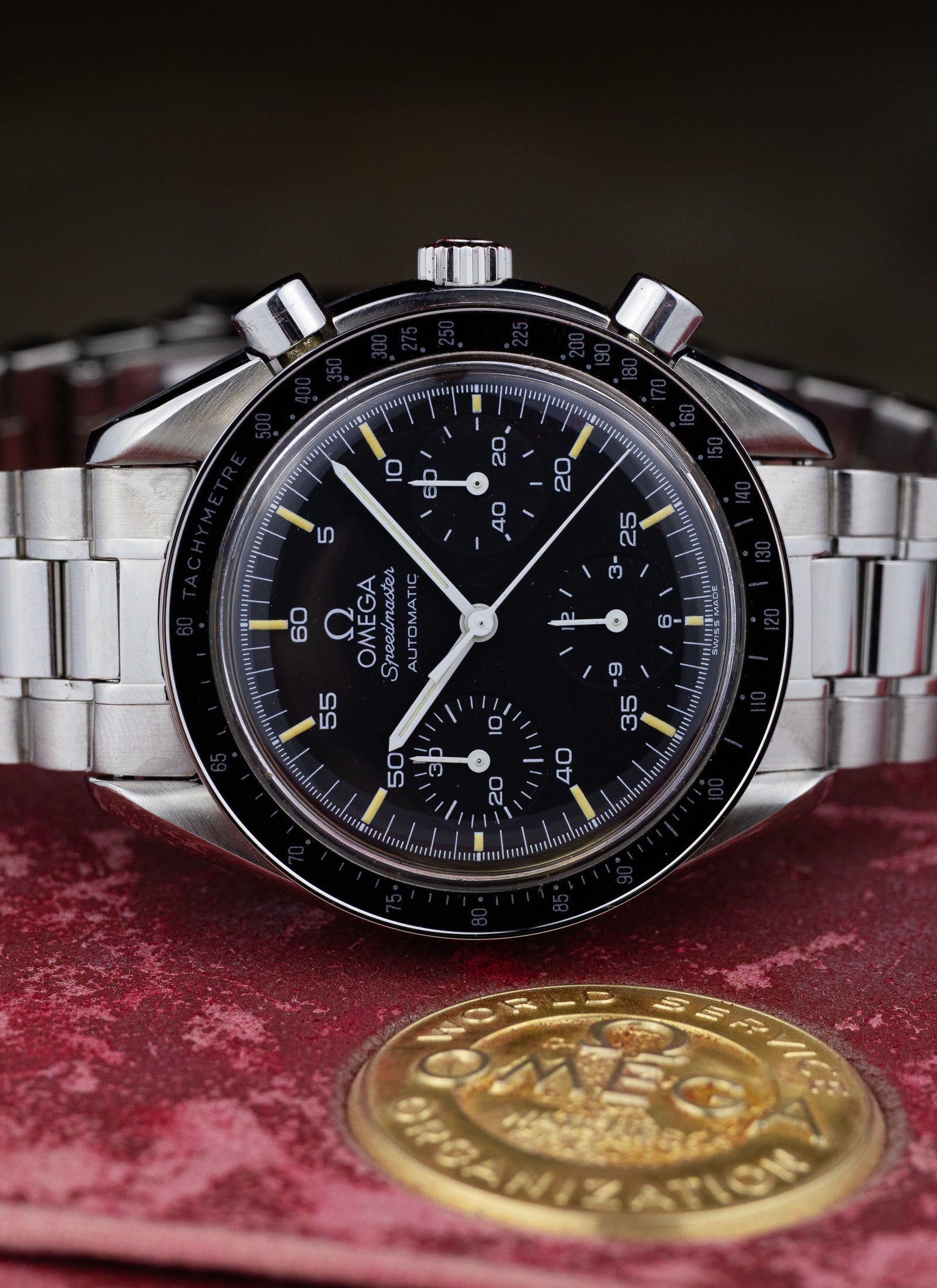 1991 Omega Speedmaster Reduced Automatic 3510.50 Serviced