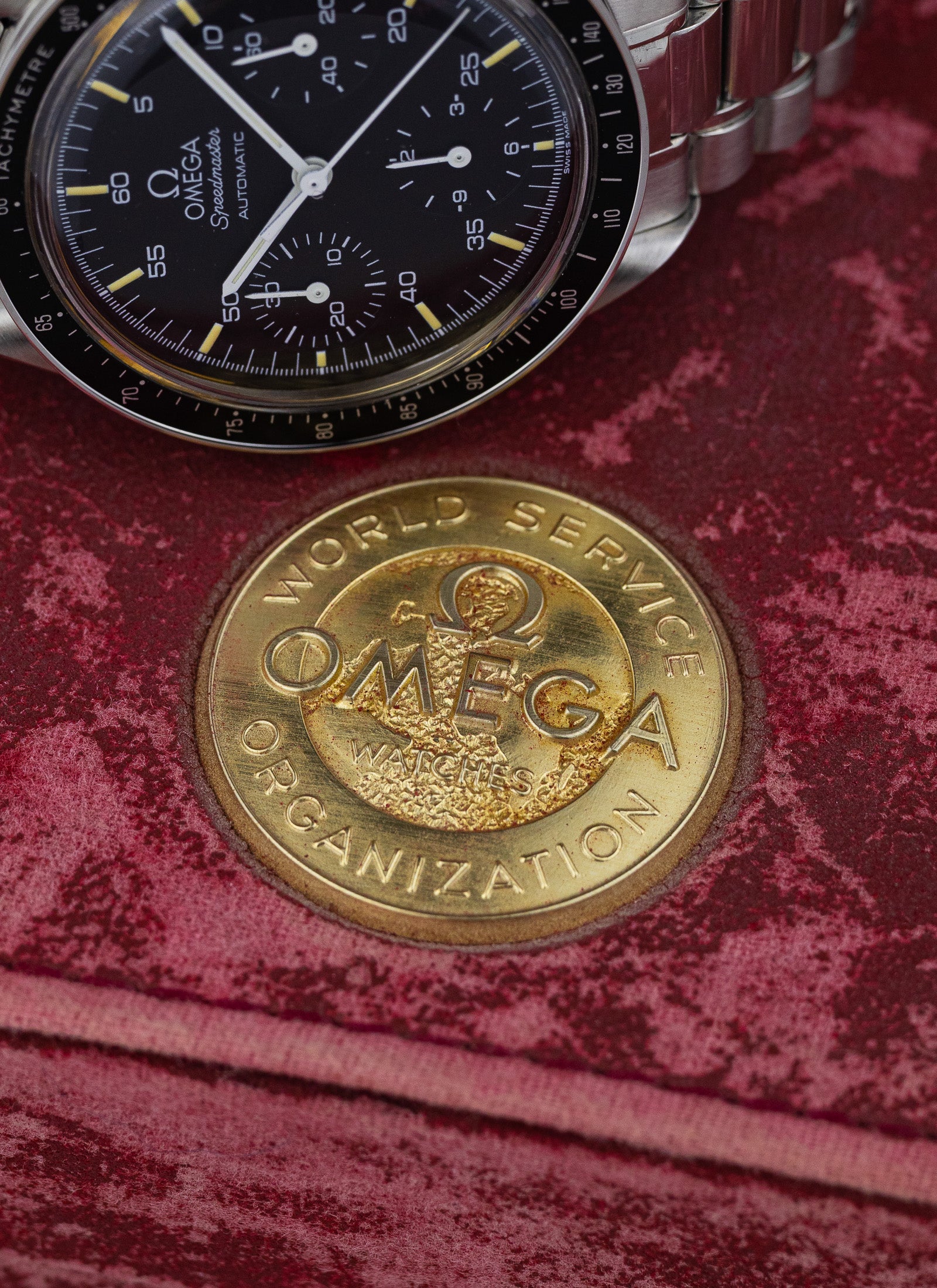 1991 Omega Speedmaster Reduced Automatic 3510.50 Serviced